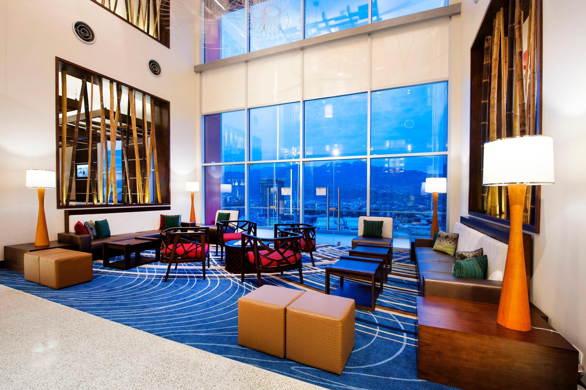 Vista Lobby Hilton Garden Inn San Jose La Sabana