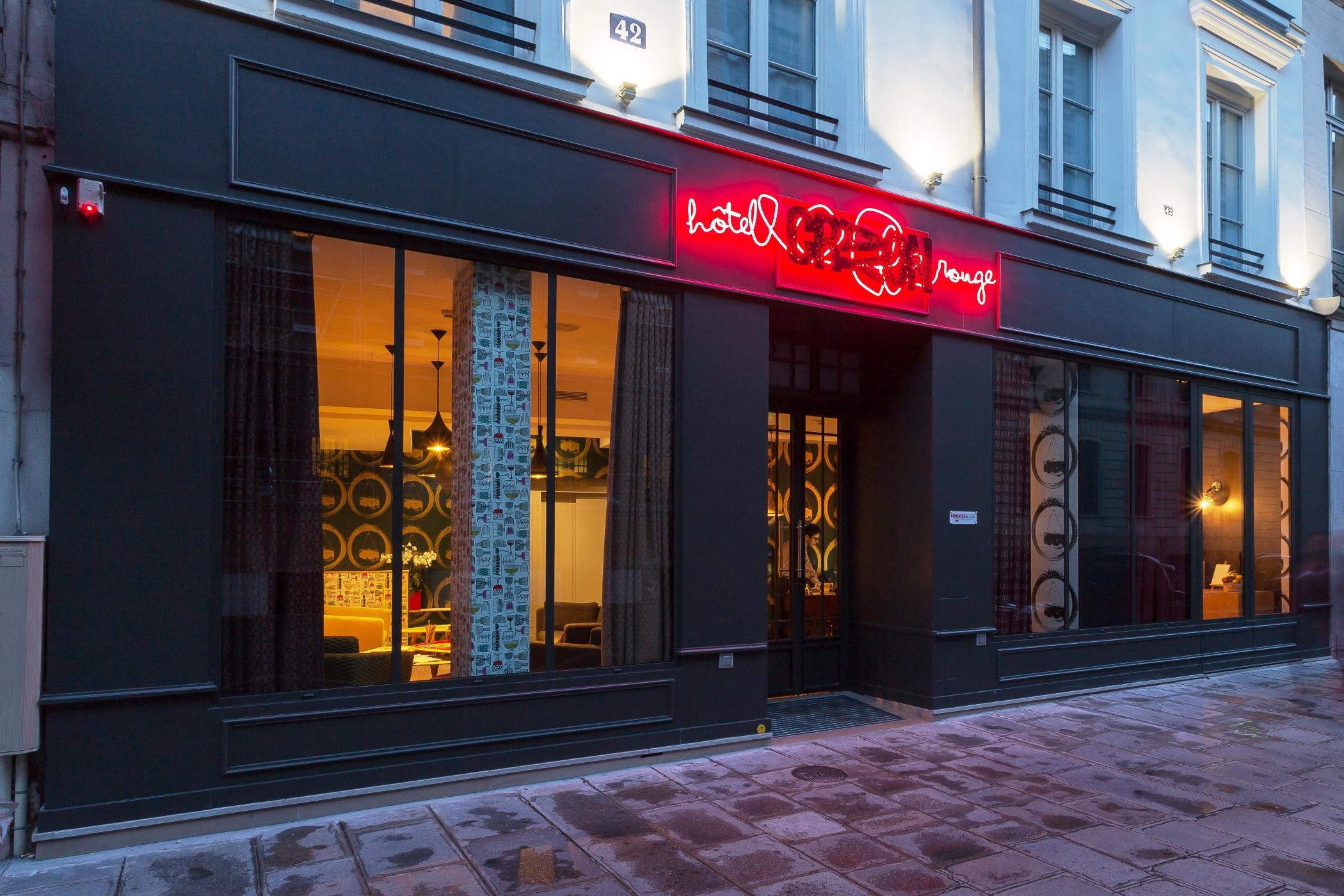 Vista Exterior Hôtel Crayon Rouge