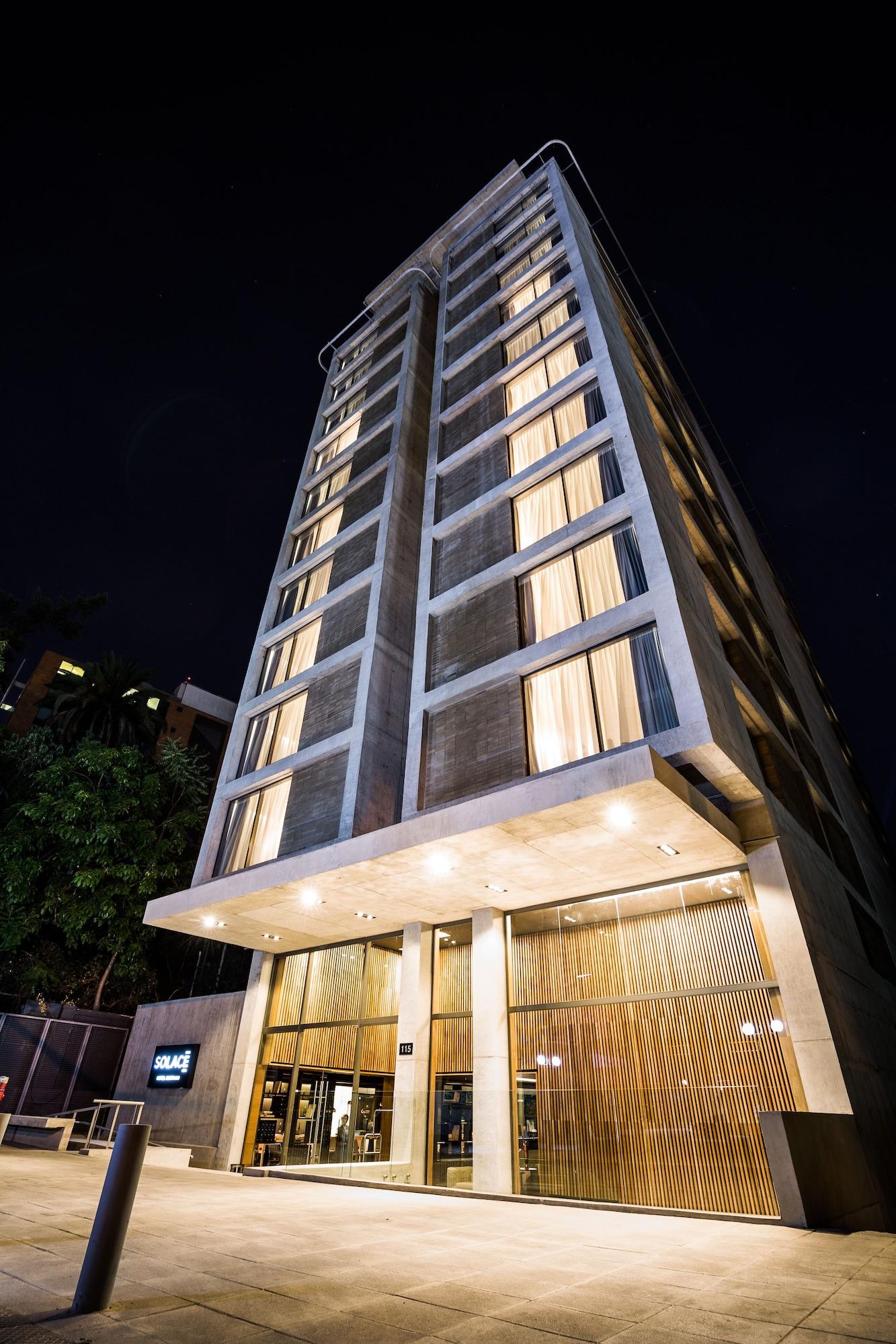 Vista Exterior Solace Hotel Santiago