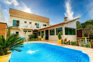 Alquiler Vacacional - CASA PREMIUM em Peruíbe com Lareira Externa