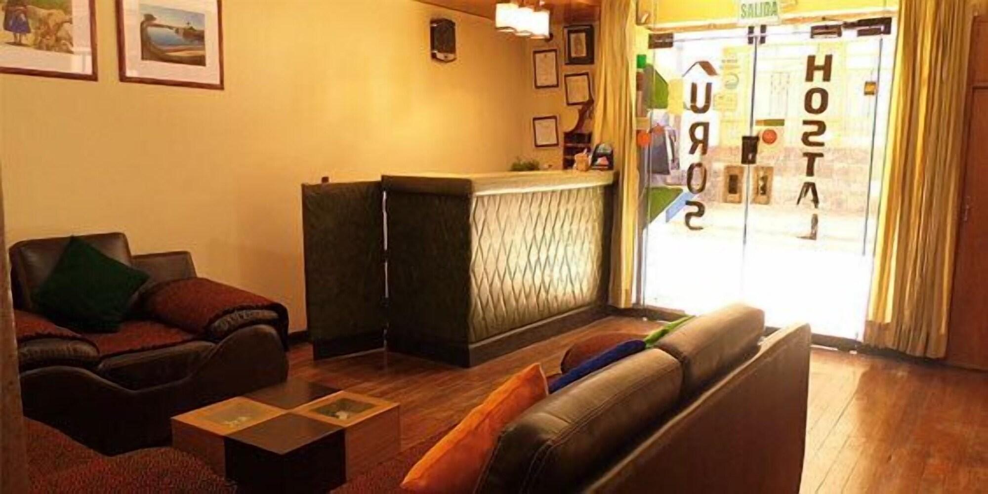 Vista Lobby HOSTAL LOS UROS