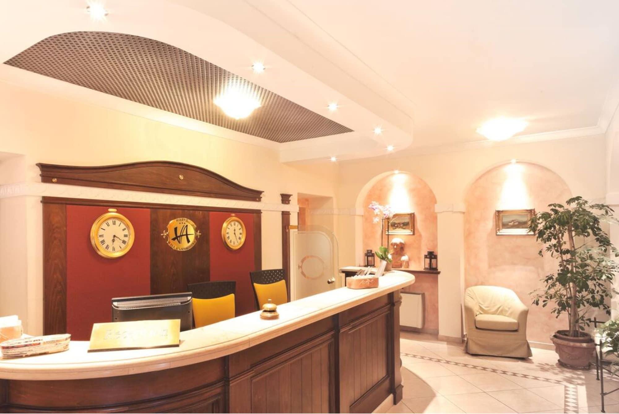 Vista Lobby Hotel Villa Ambrosina