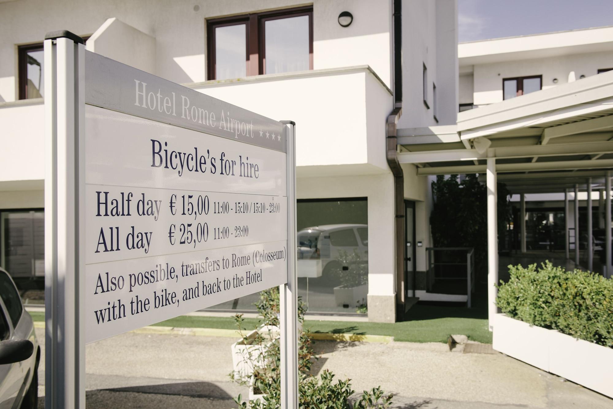 Vista Exterior Best Western Hotel Rome Airport