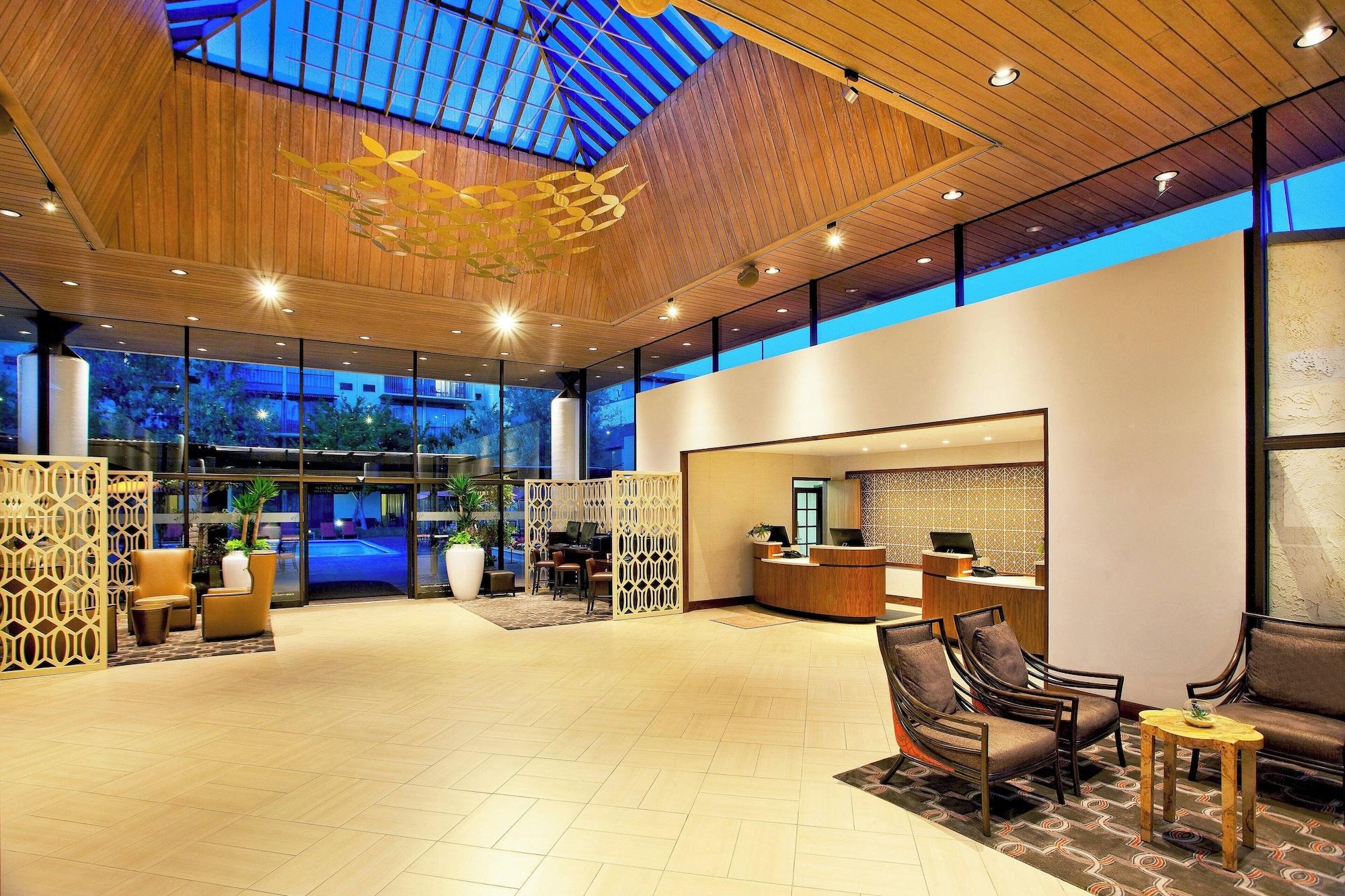 Vista Lobby Sheraton Palo Alto Hotel