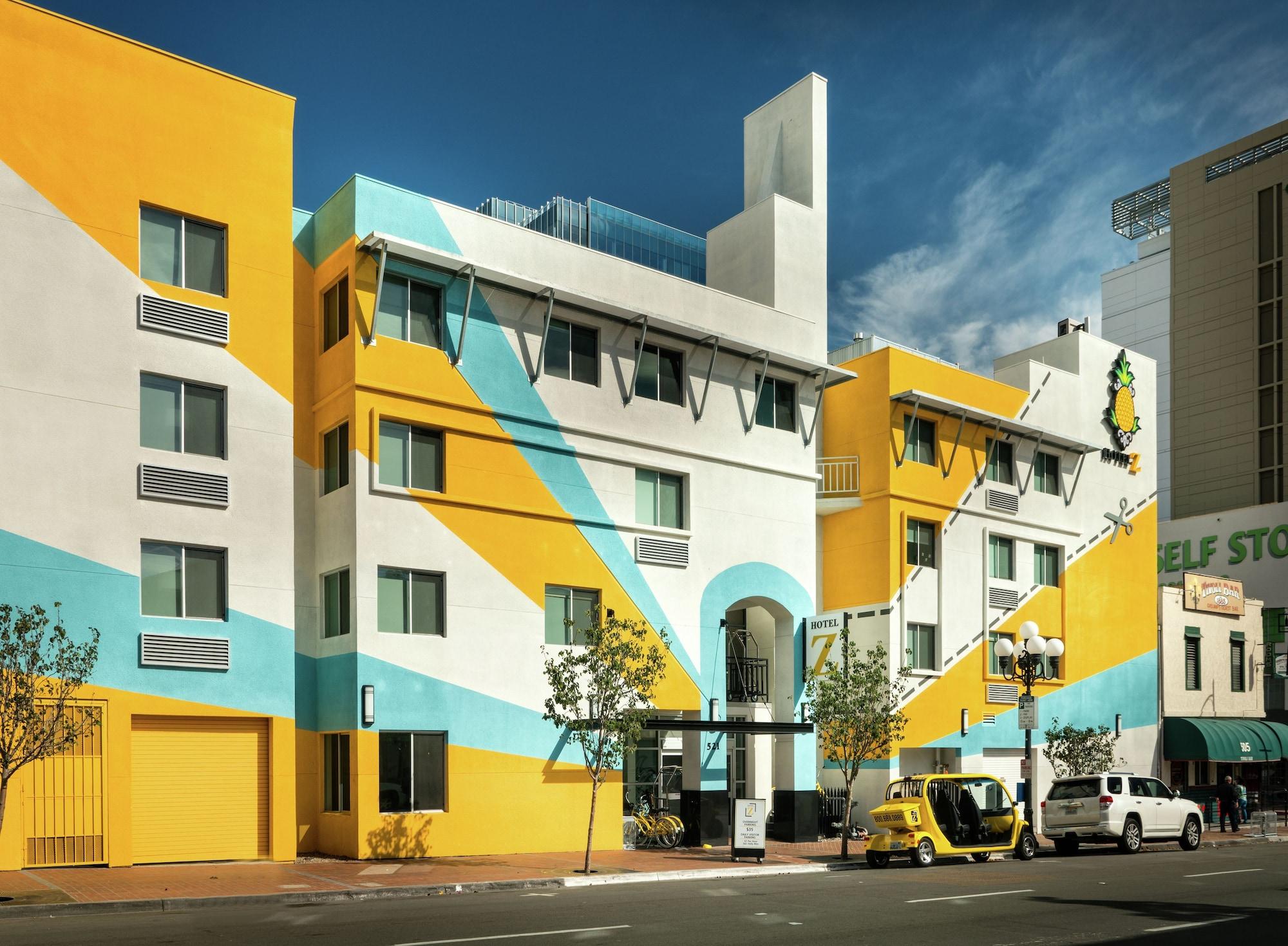 Vista Exterior Staypineapple, Hotel Z, Gaslamp San Diego