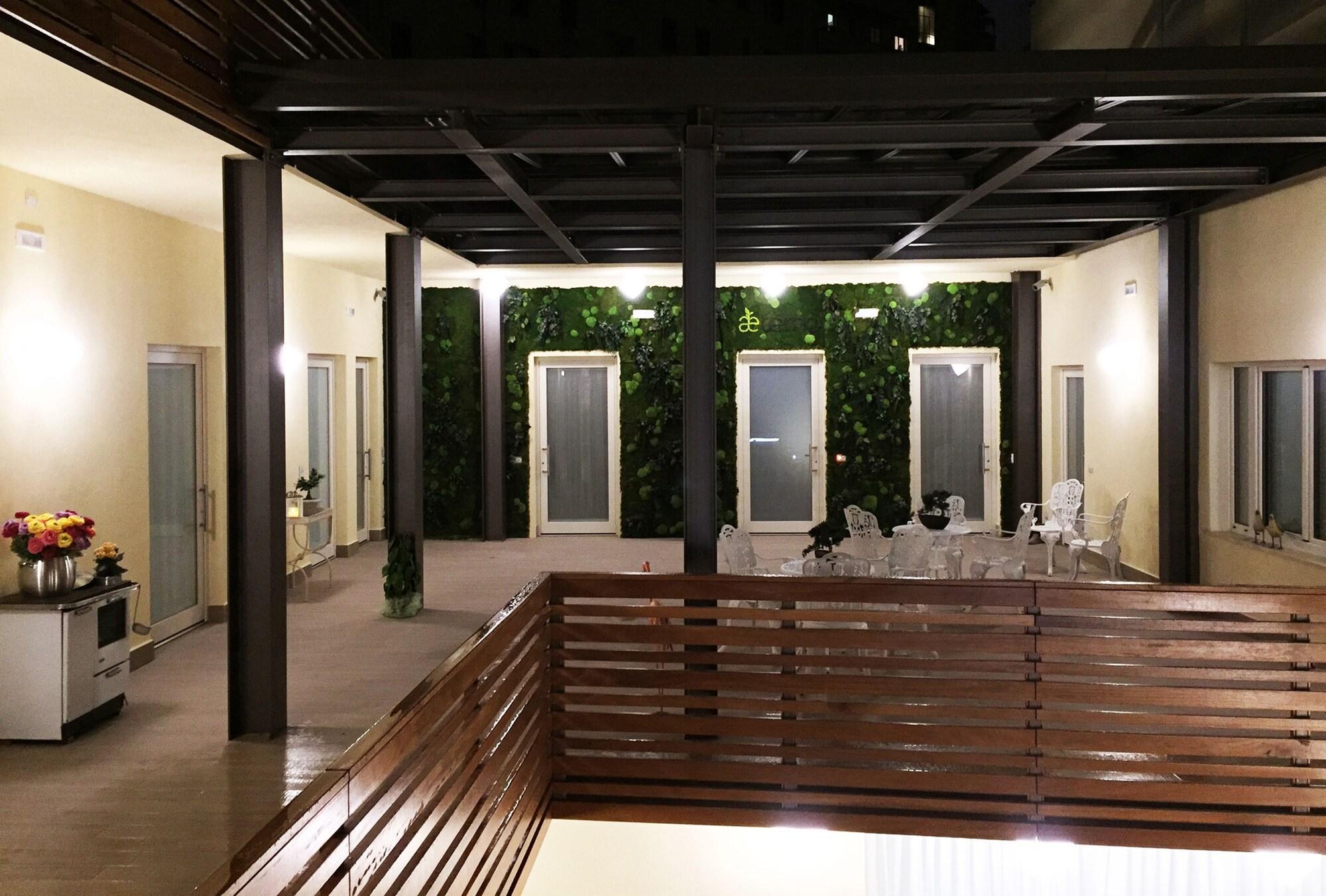 Vista Lobby Aeterno Eco Guest House