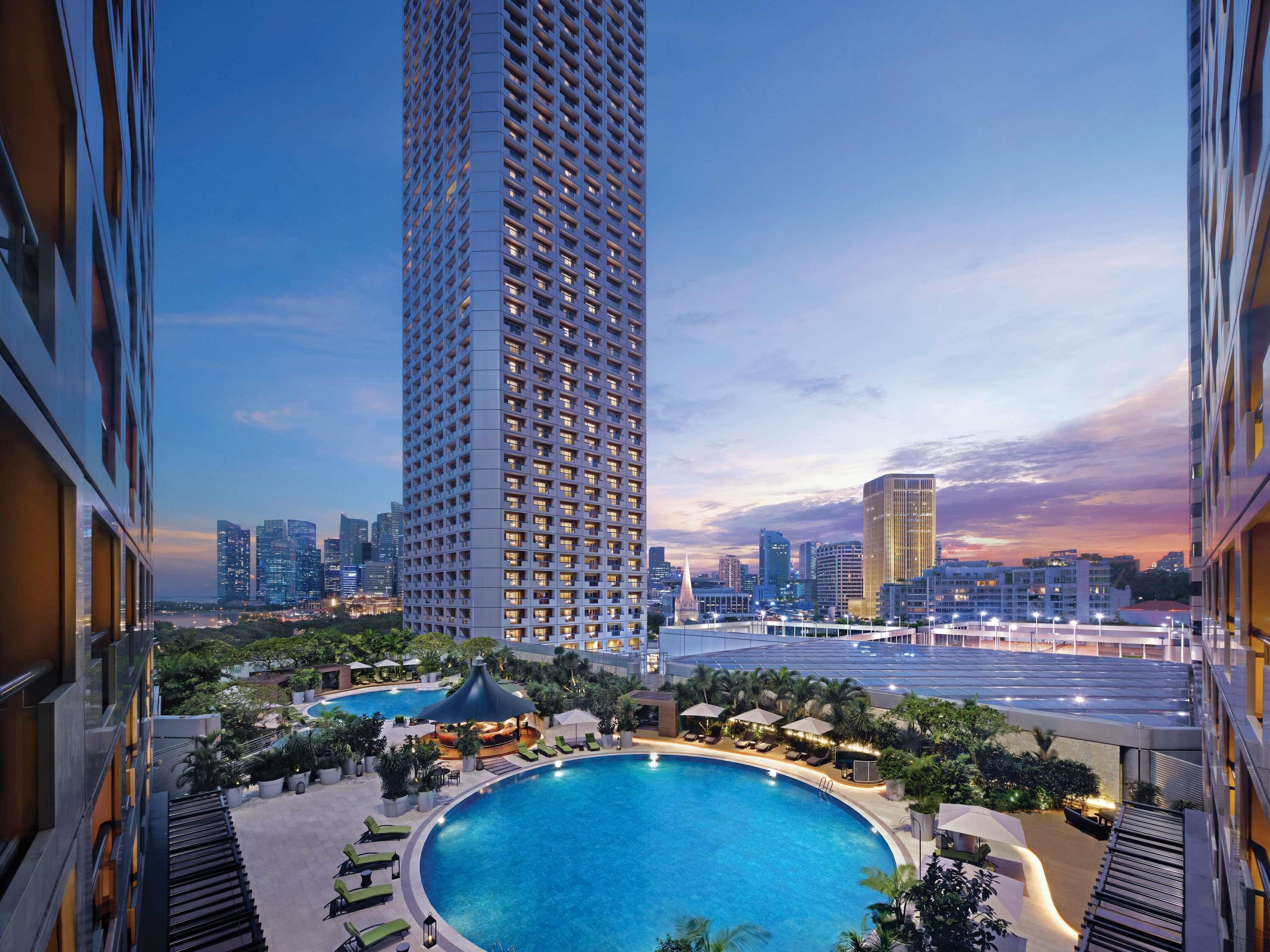 Vista Exterior Swissotel The Stamford, Singapore