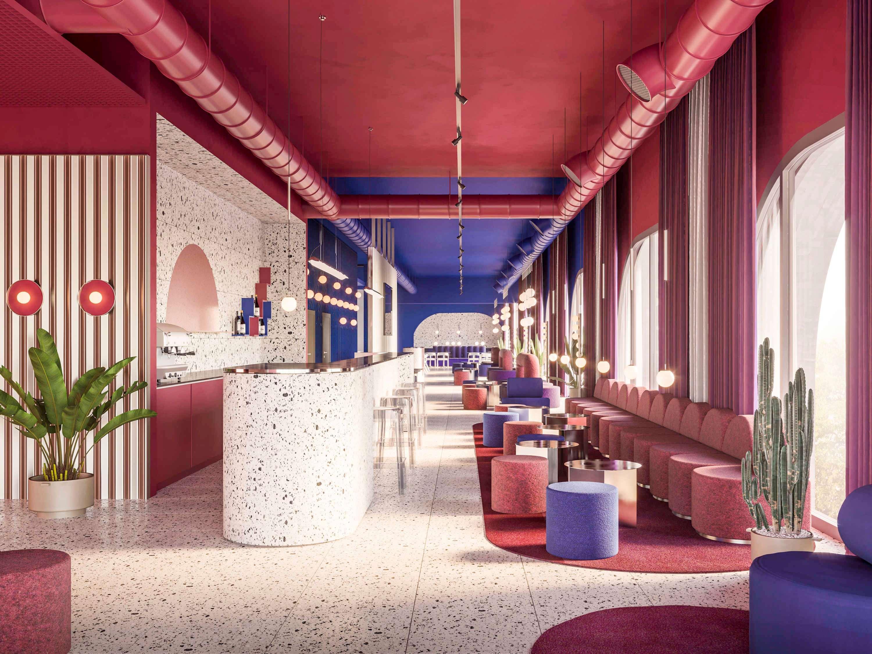 Vista Lobby Ibis Styles Muenchen Perlach