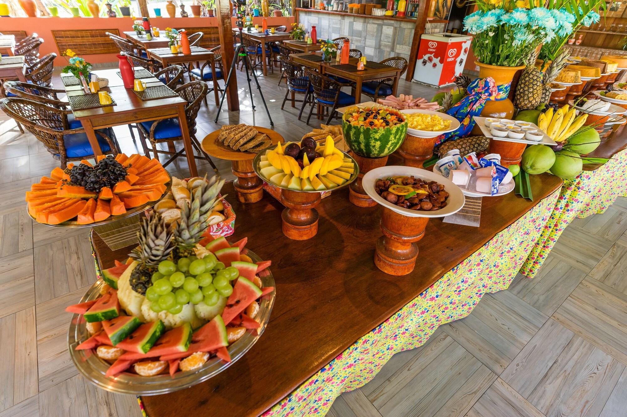 Restaurant Pousada Praia das Ondas - Pe  na areia