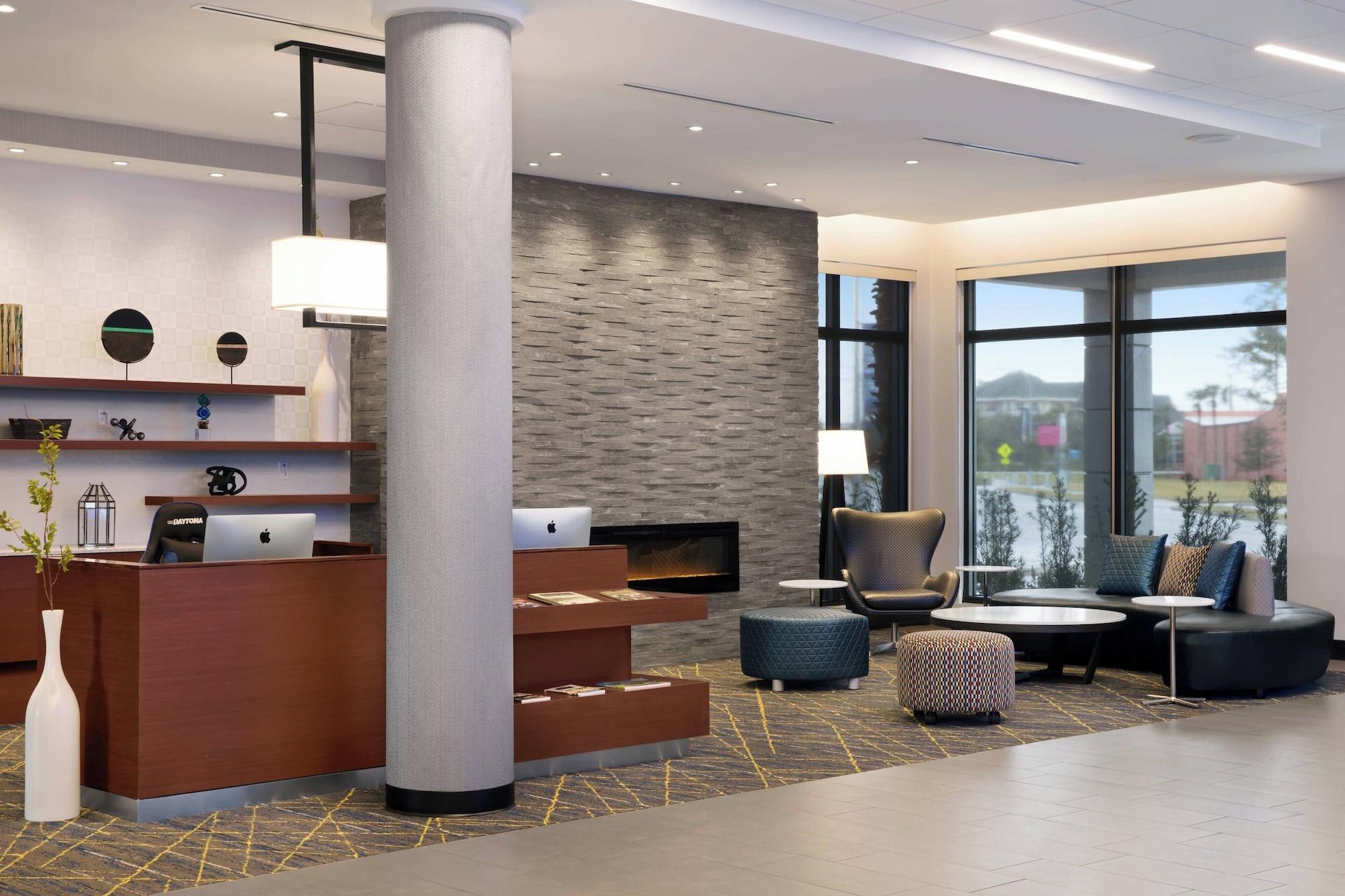 Vista Lobby Fairfield Inn & Suites by Marriott Daytona Beach Speedway/Airport