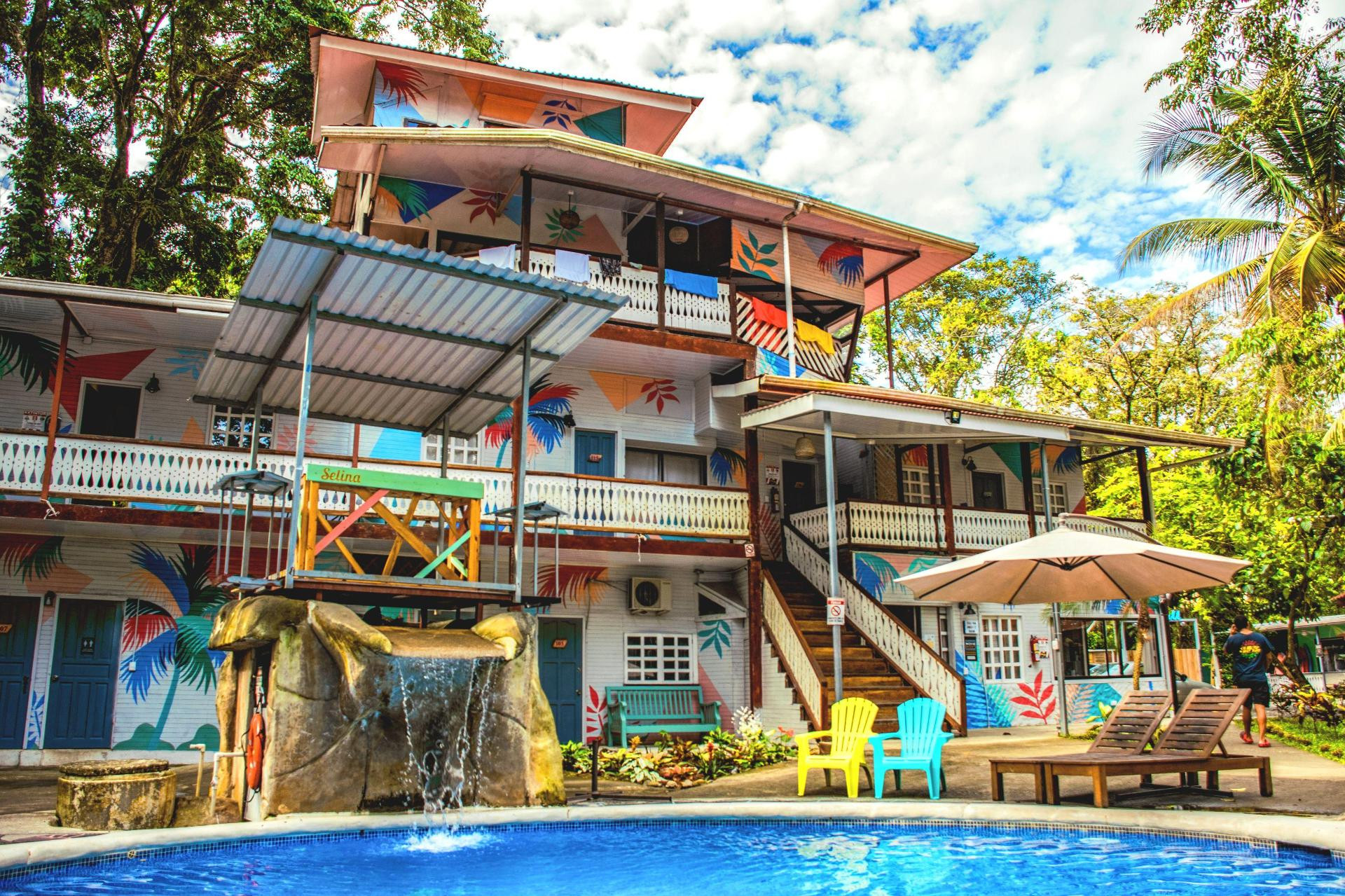 Vista Exterior Social/Tel Puerto Viejo