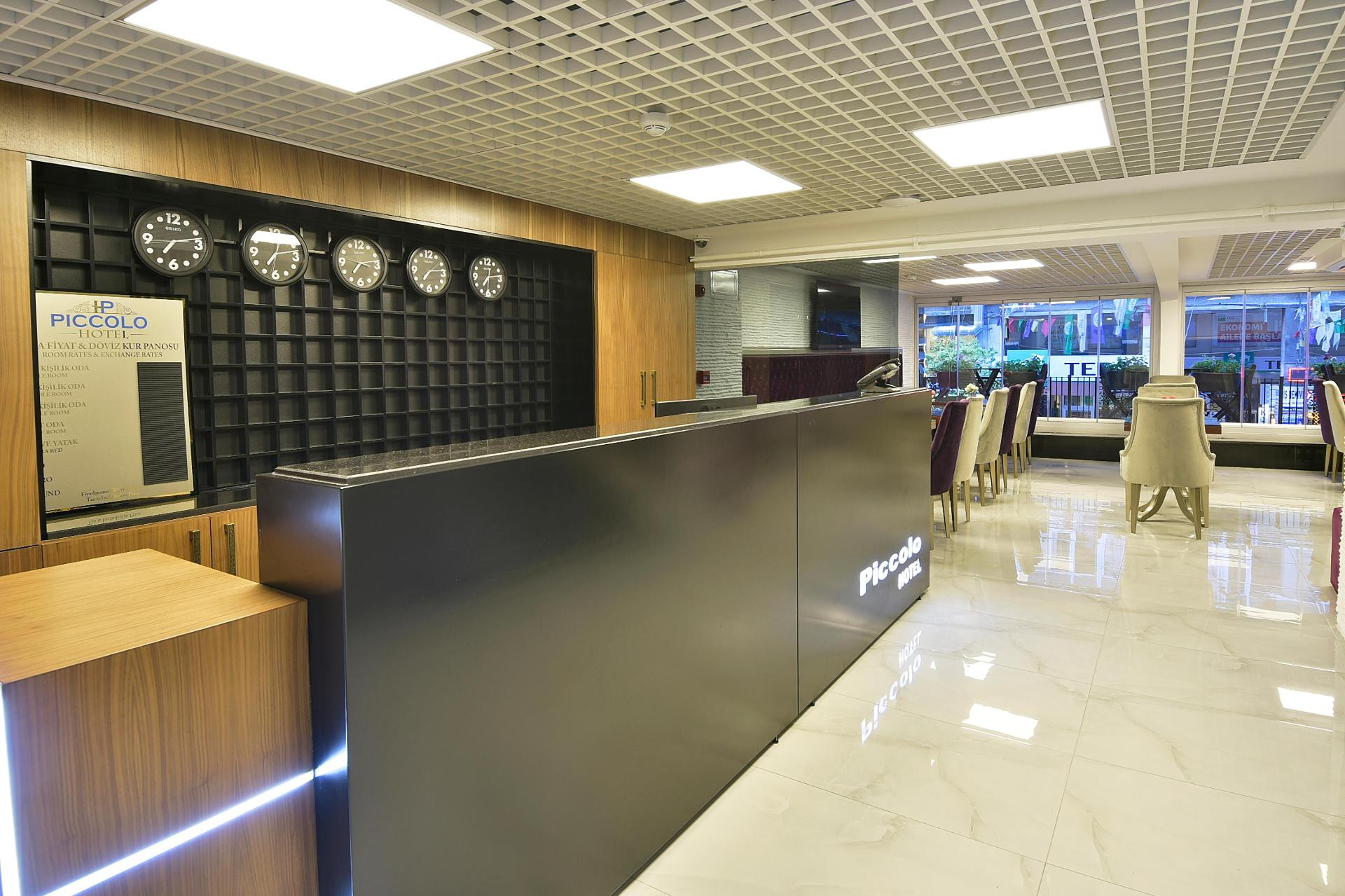 Vista Lobby Piccolo Hotel Istanbul