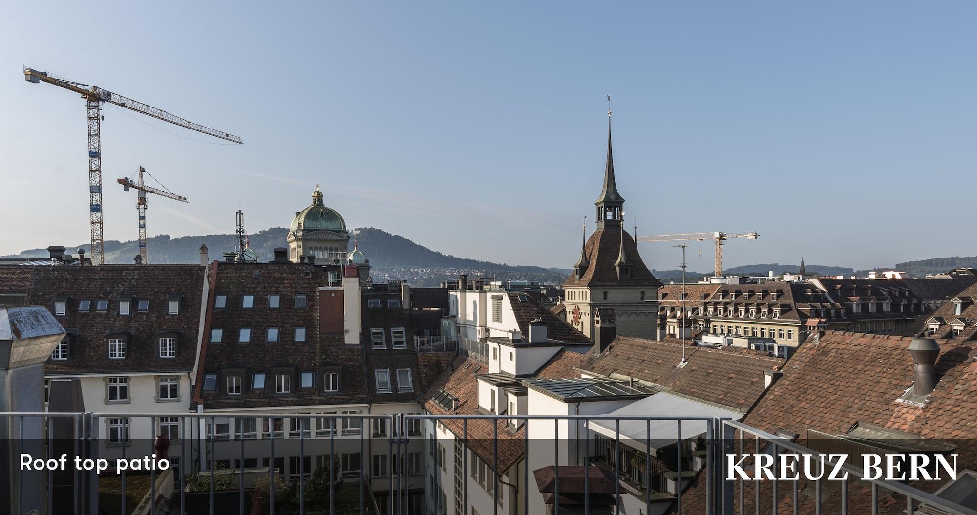 Vista Exterior Kreuz Bern Modern City Hotel