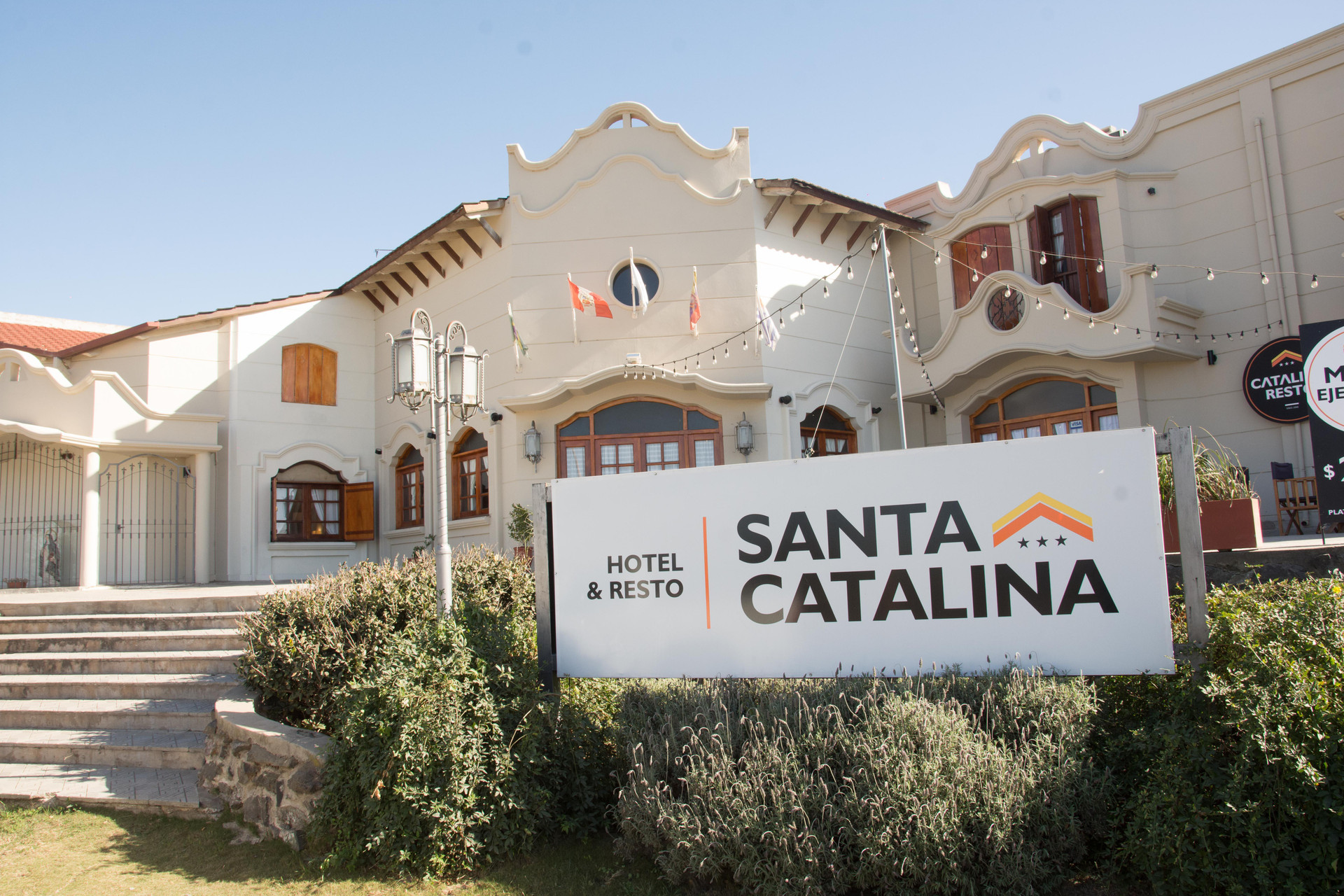 Vista Exterior Hotel Santa Catalina