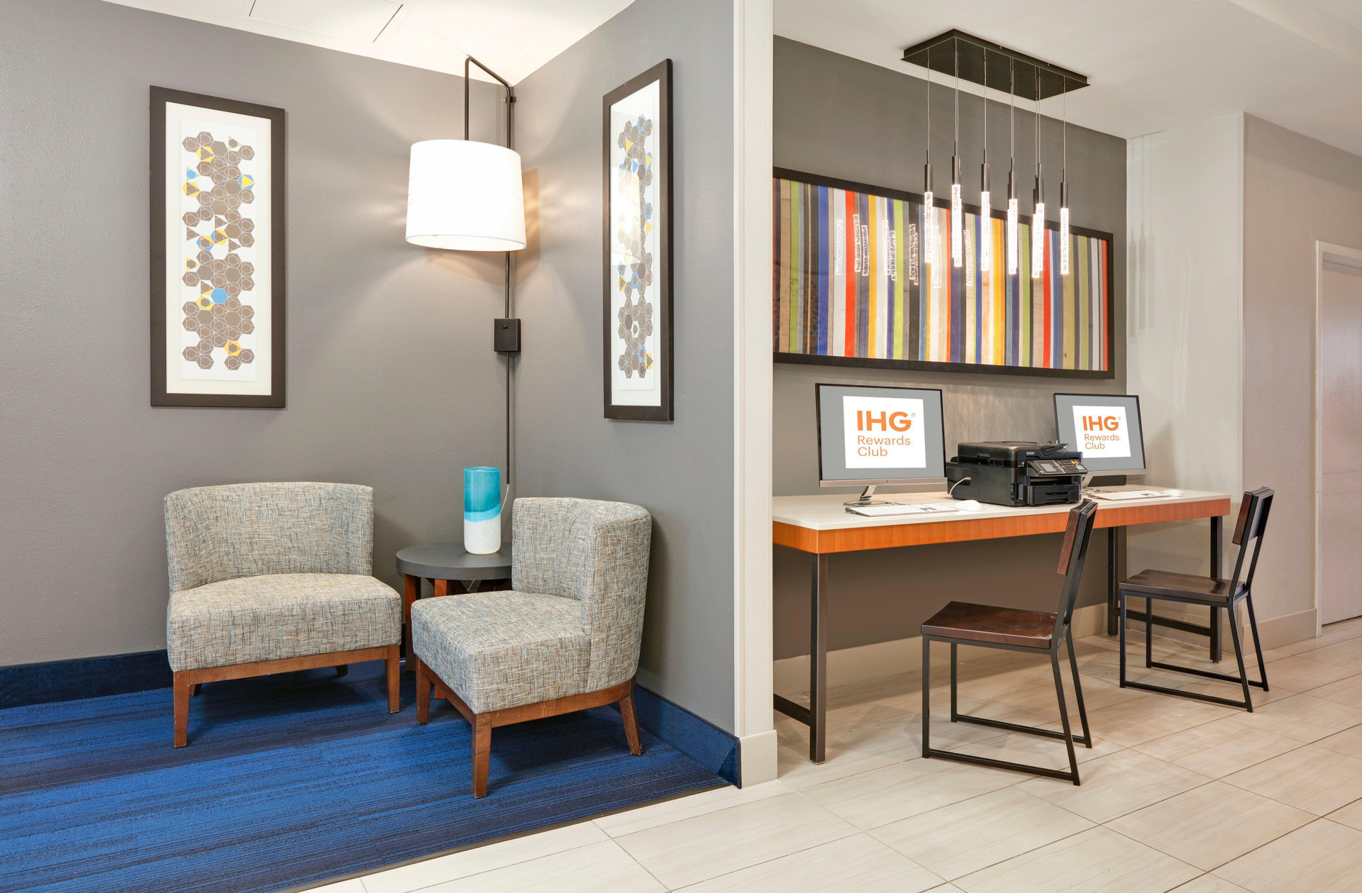 Vista Lobby Holiday Inn Express & Suites Irving Conv Ctr - Las Colinas by IHG