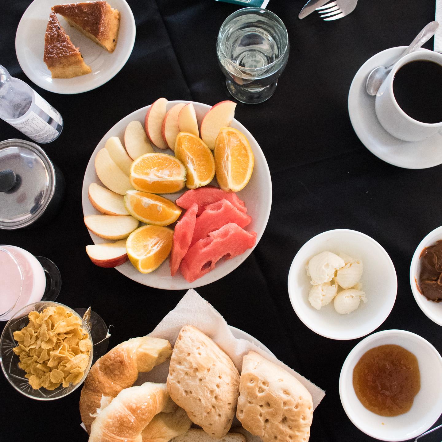Área de desayuno Hotel Samka