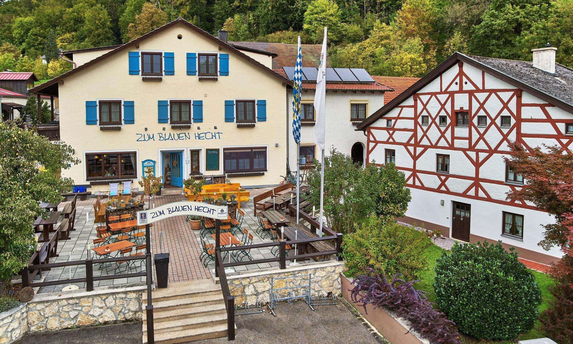 Vista Exterior Zum blauen Hecht