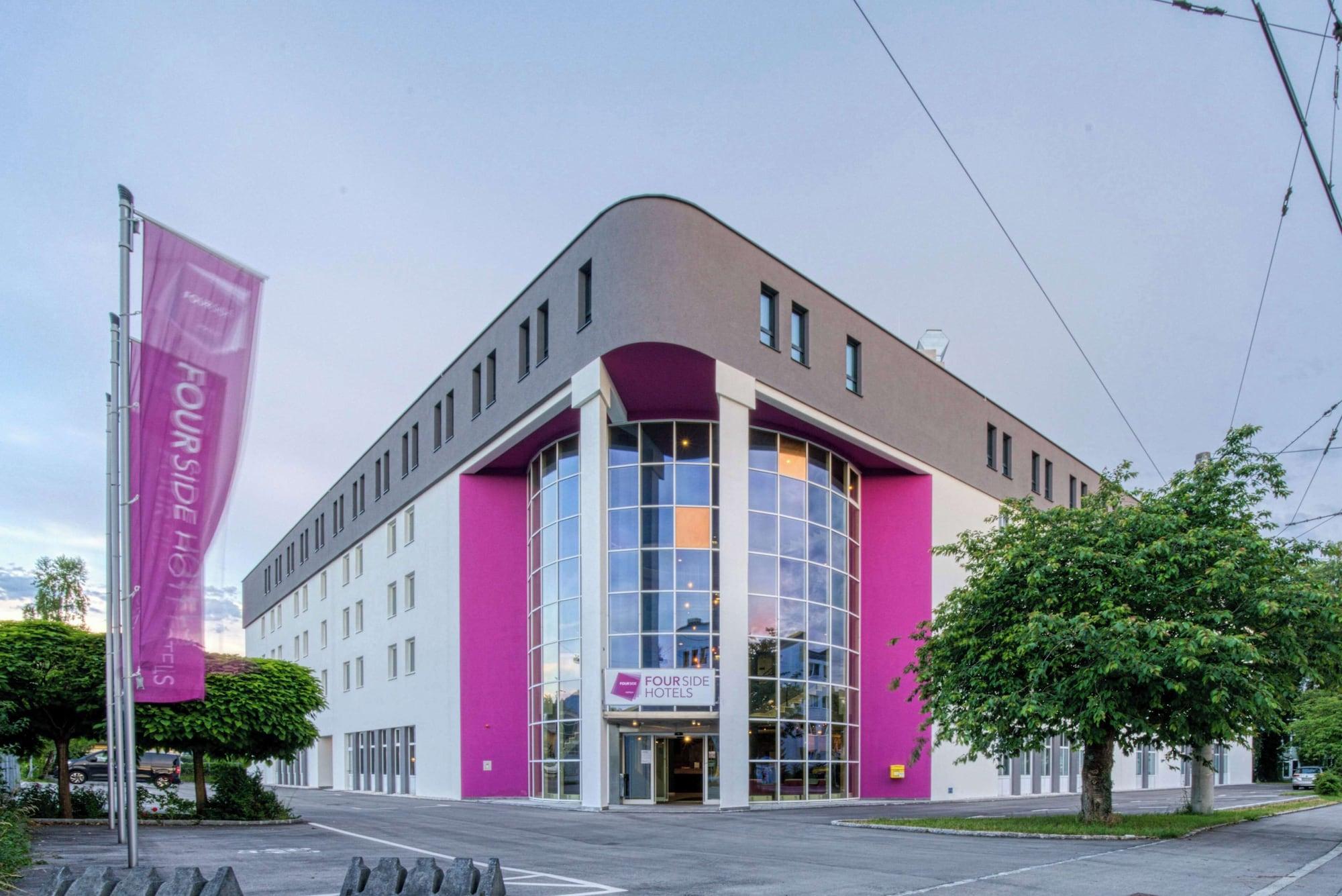 Vista Exterior FourSide Hotel Salzburg, Trademark Collection by Wyndham