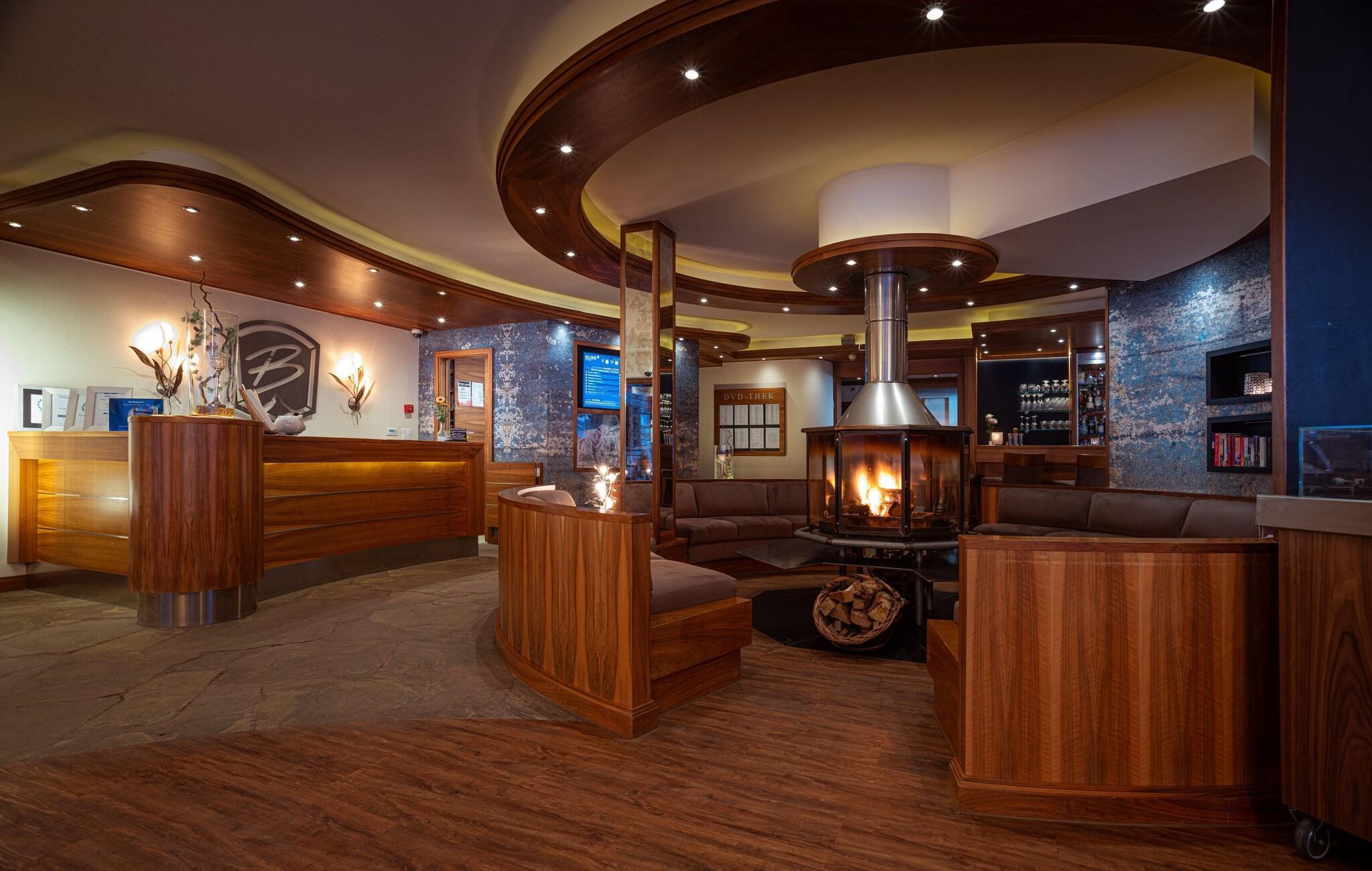 Vista do lobby Hotel Bellerive