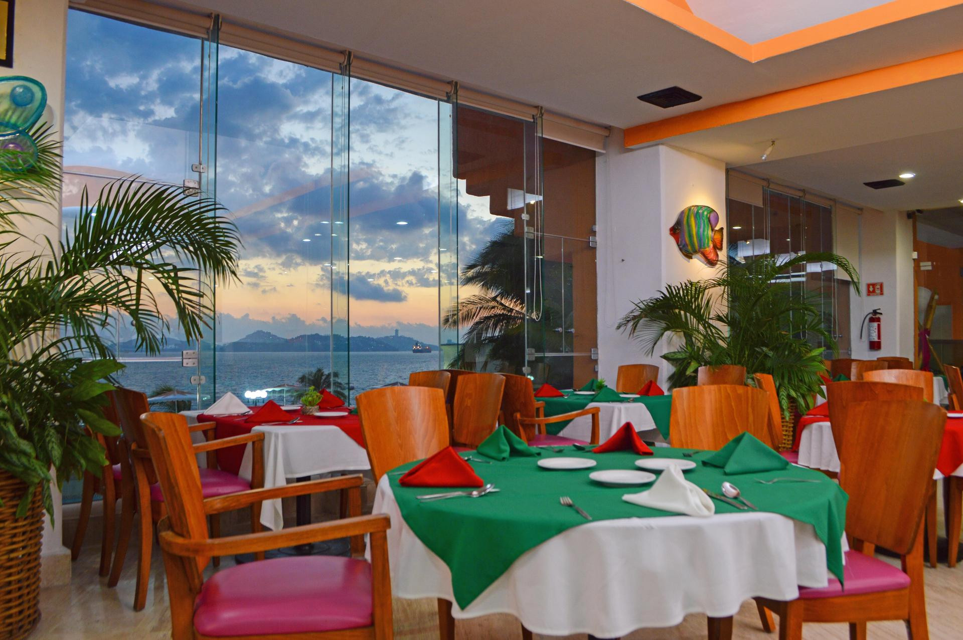 Restaurant Copacabana Beach Hotel Acapulco