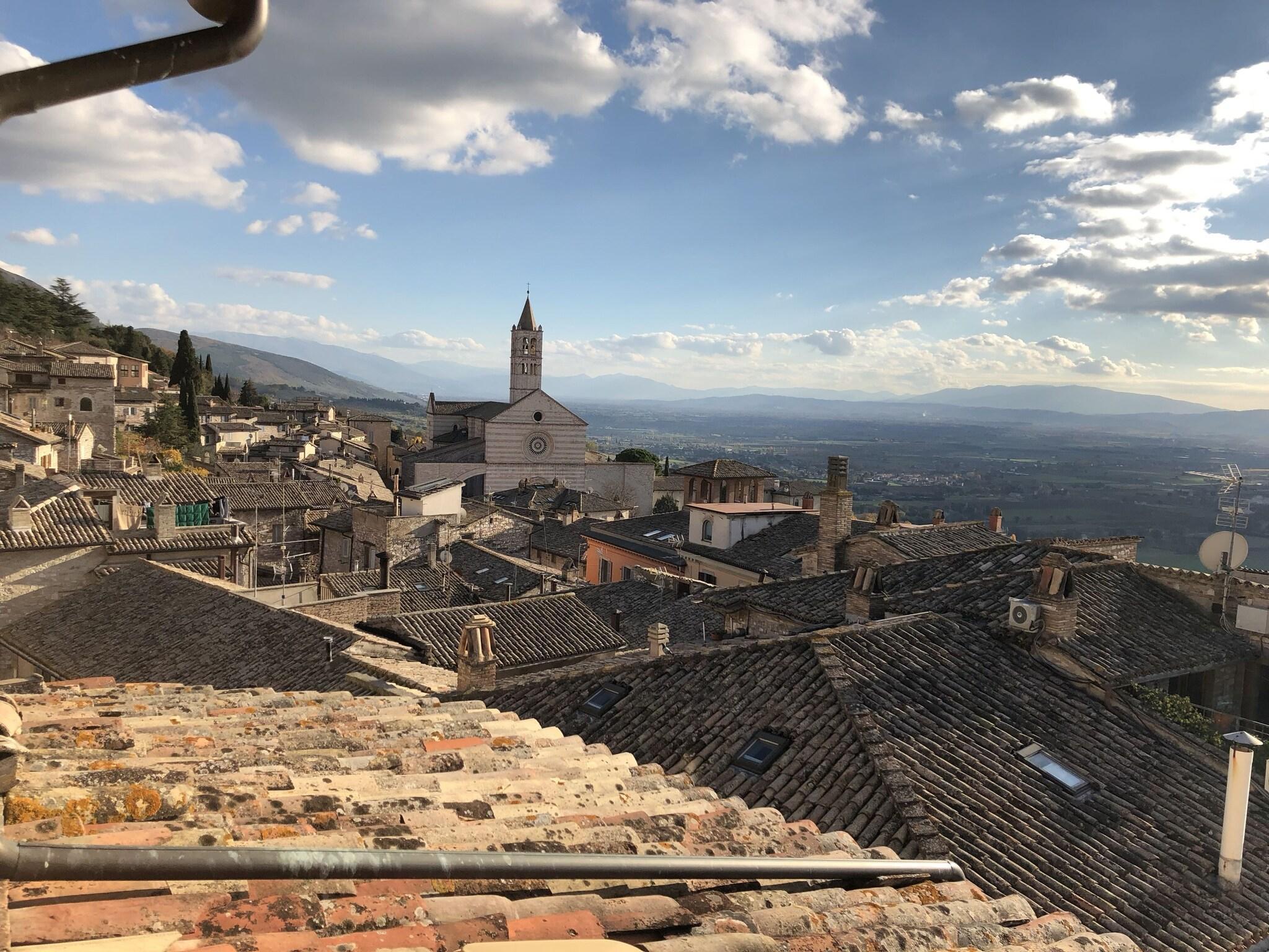 Vista Exterior Hotel Pallotta Assisi