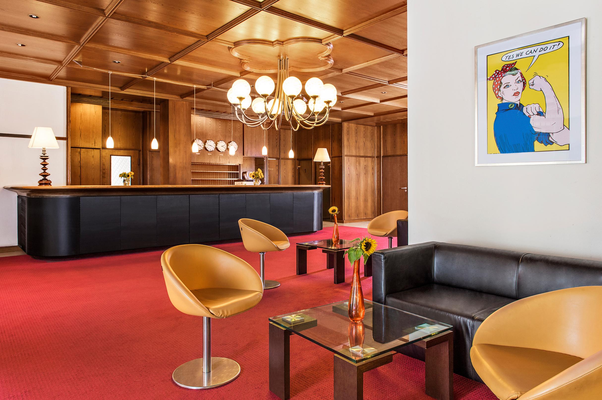 Vista Lobby Hotel Forsthaus Nürnberg Fürth