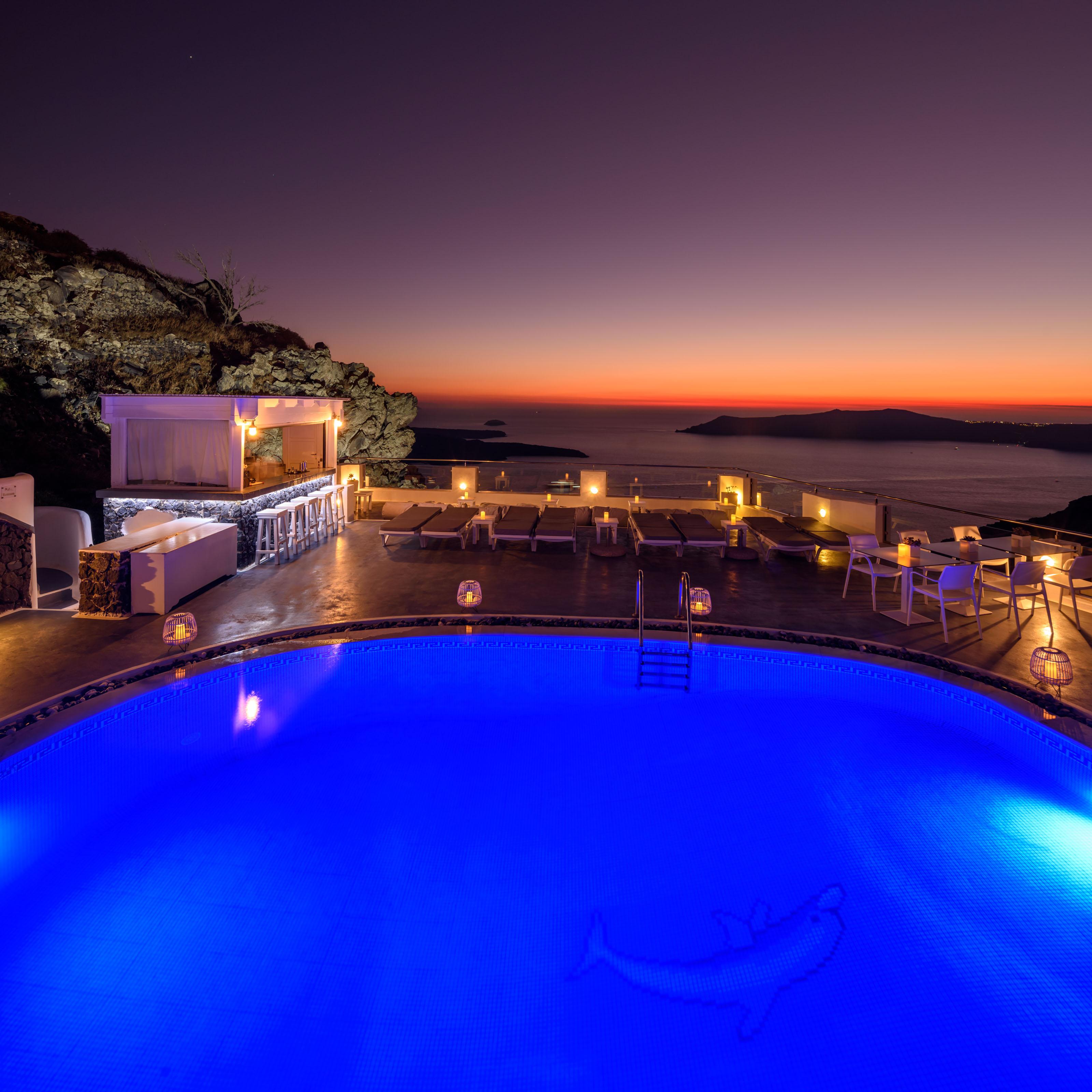 Vista Piscina Pegasus Suites & Spa