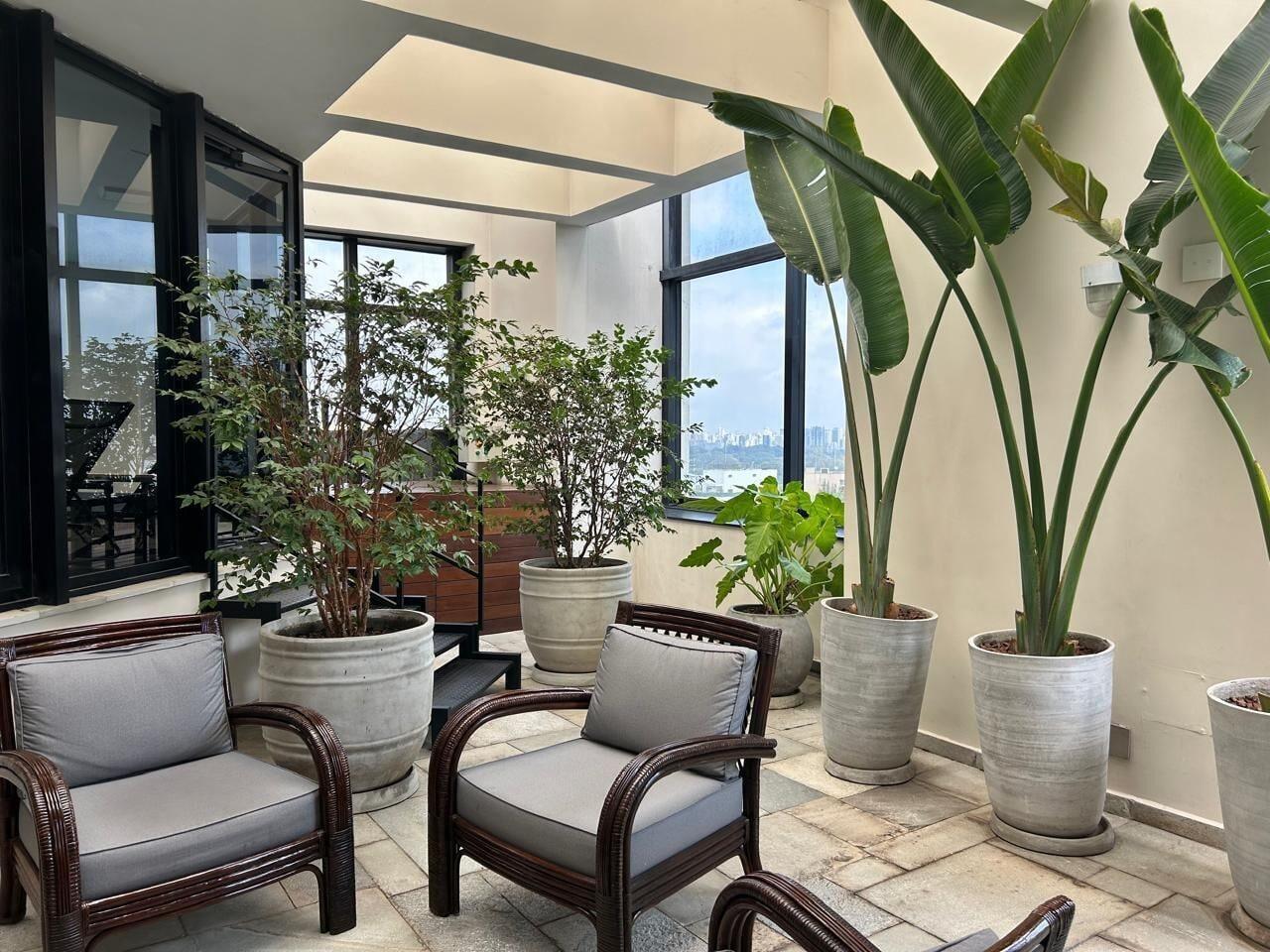 Vista Exterior Estilo e Conforto no Jardins