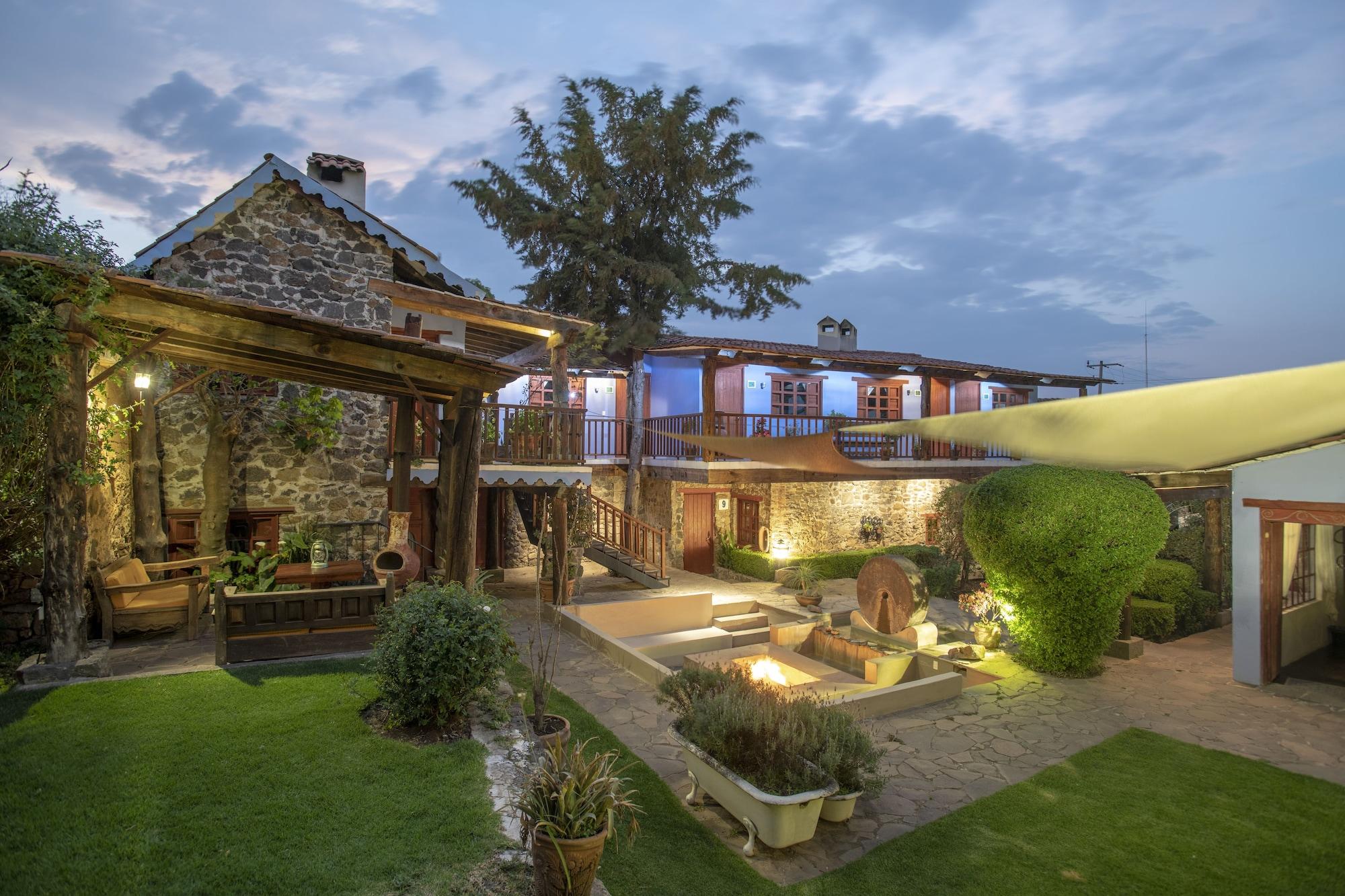 Varios La Casa Azul Huasca & Restaurante La Terraza