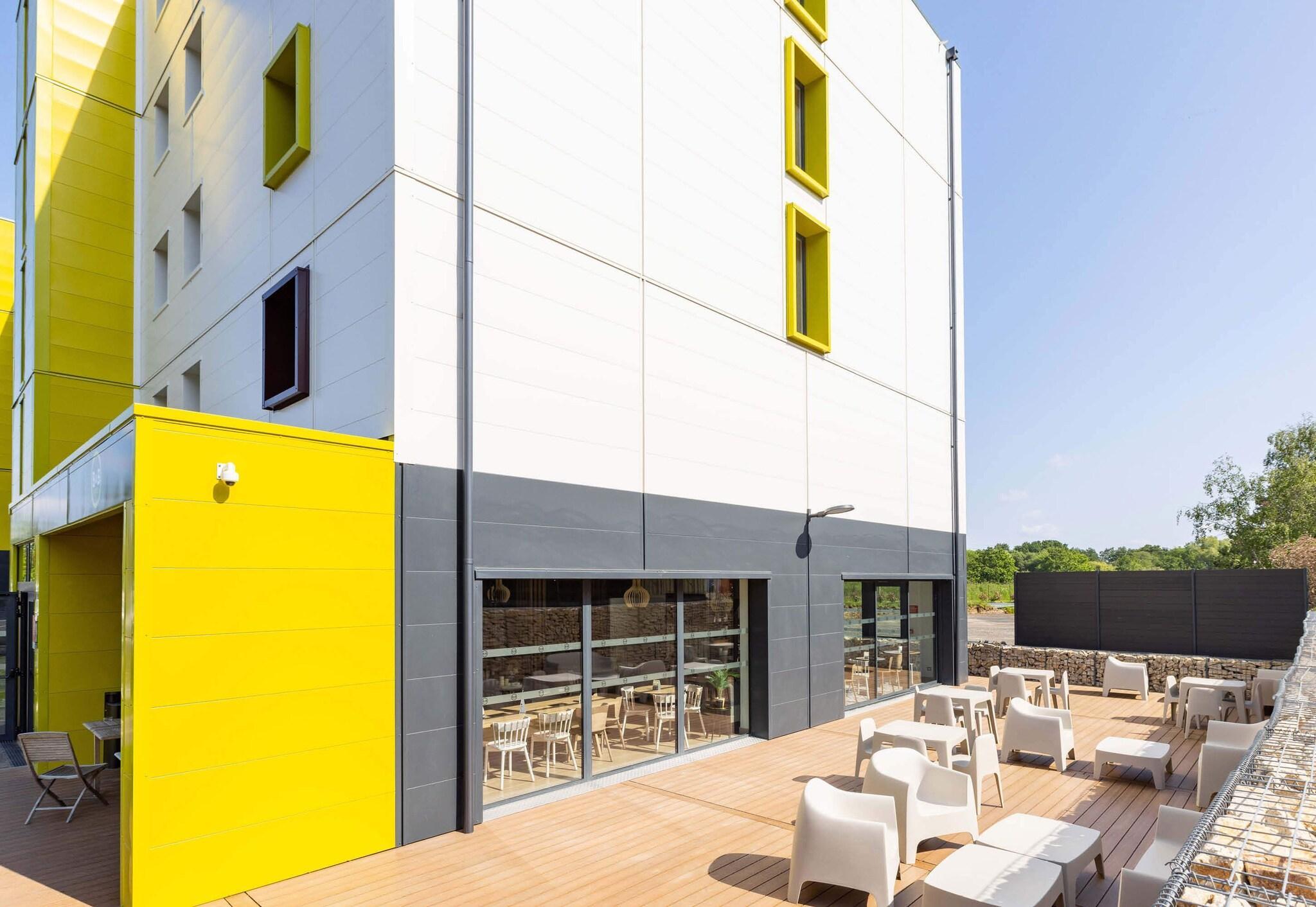 Vista Exterior B&B Hotel Rennes Parc Expo Aéroport