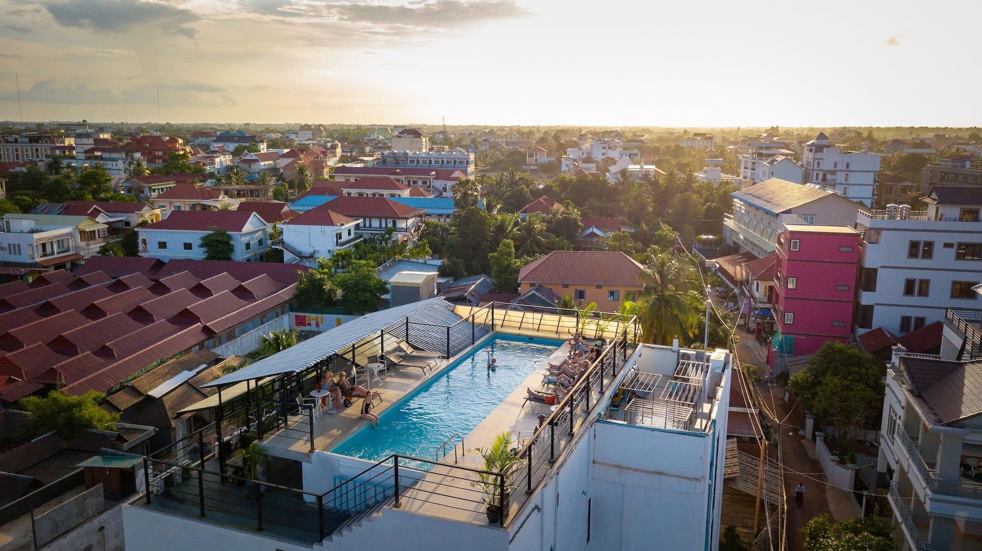 Vista Exterior Onederz Hostel Siem Reap