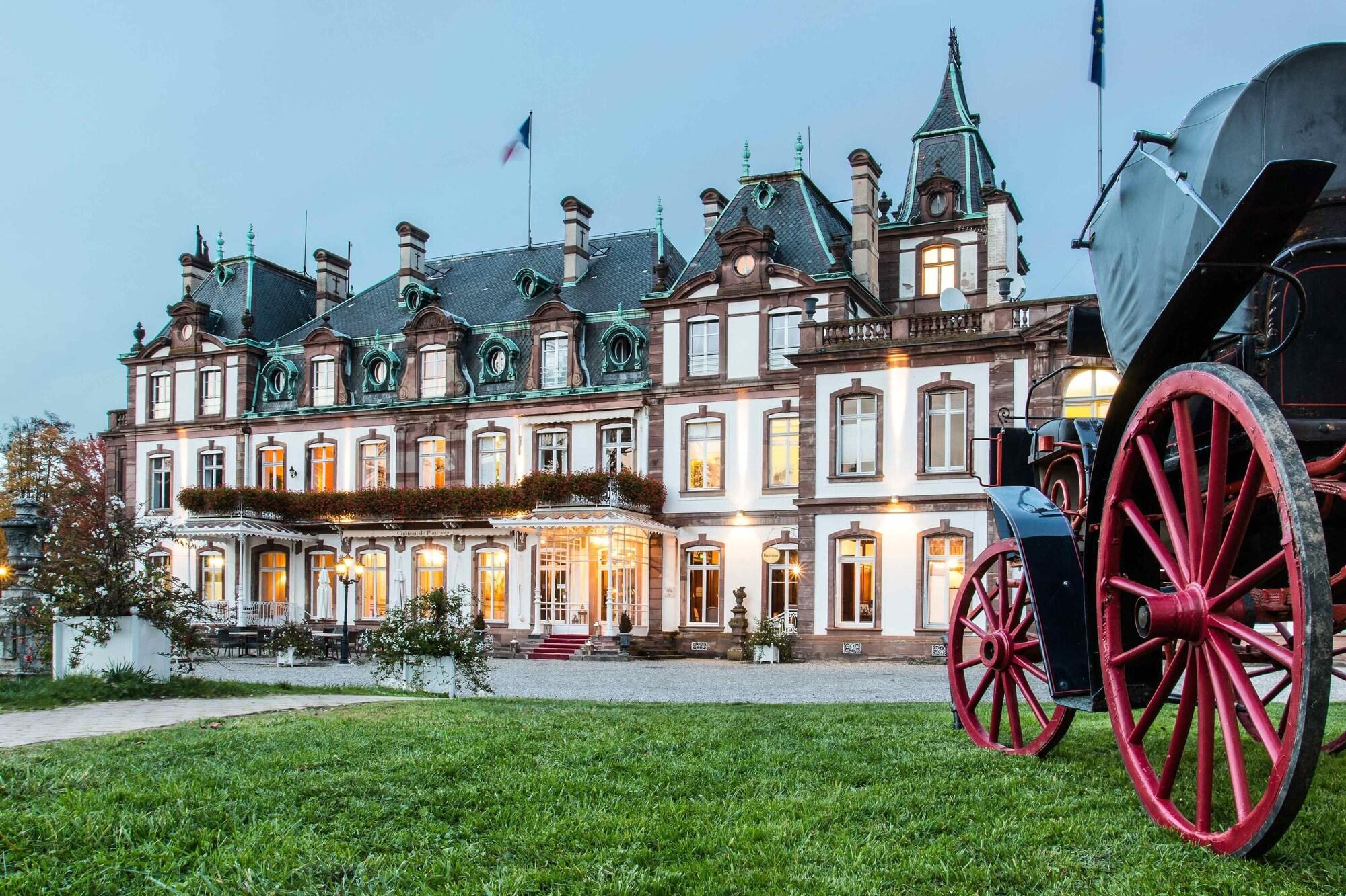 Vista Exterior Château de Pourtalès
