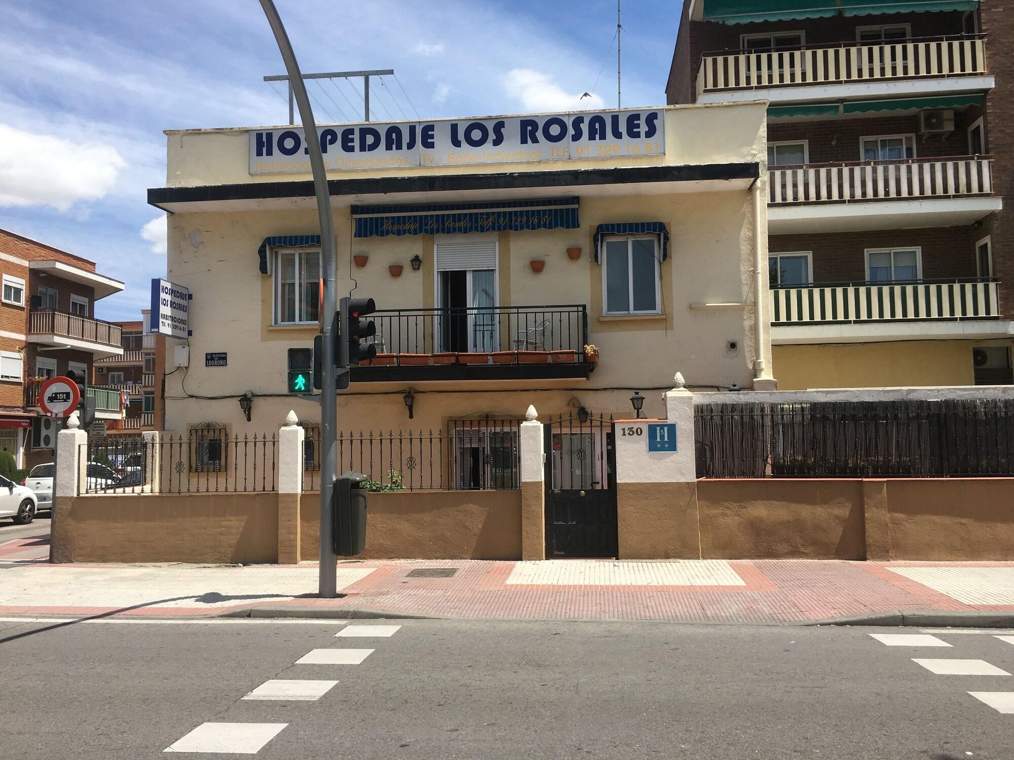 Vista Exterior Hostal Los Rosales