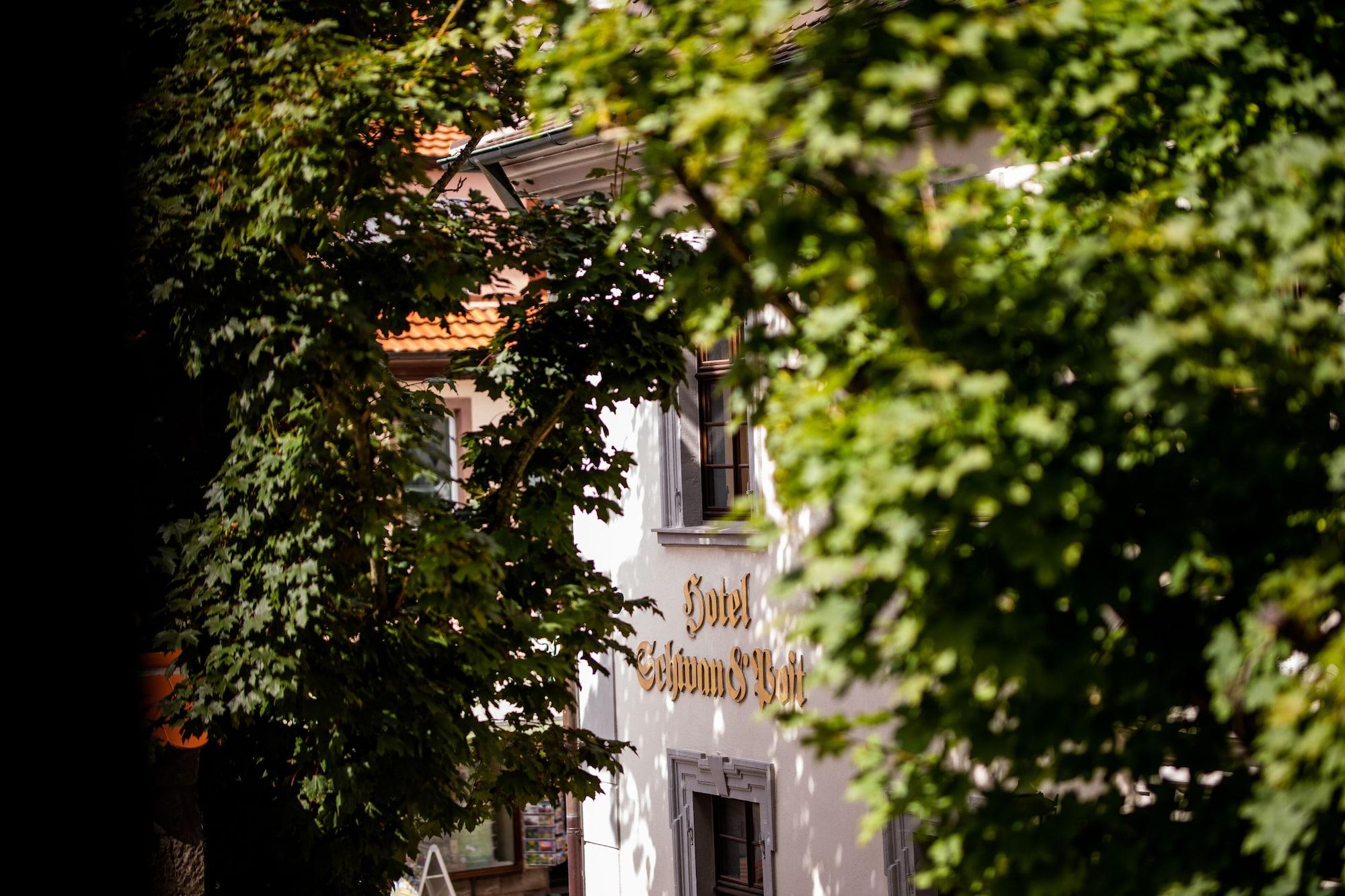 Vista Exterior Hotel Schwan & Post