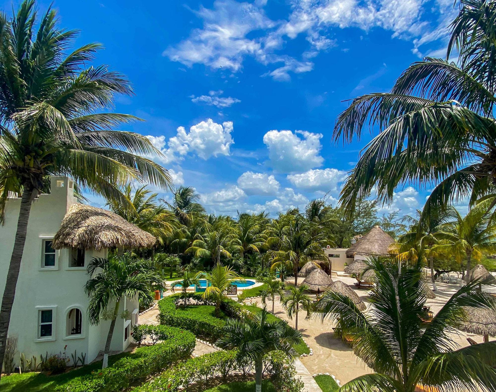 Vista Exterior Hotel Puerto Holbox Beach Front