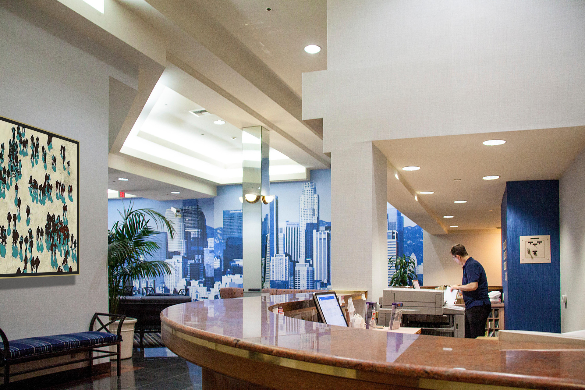 Vista Lobby Kawada Hotel