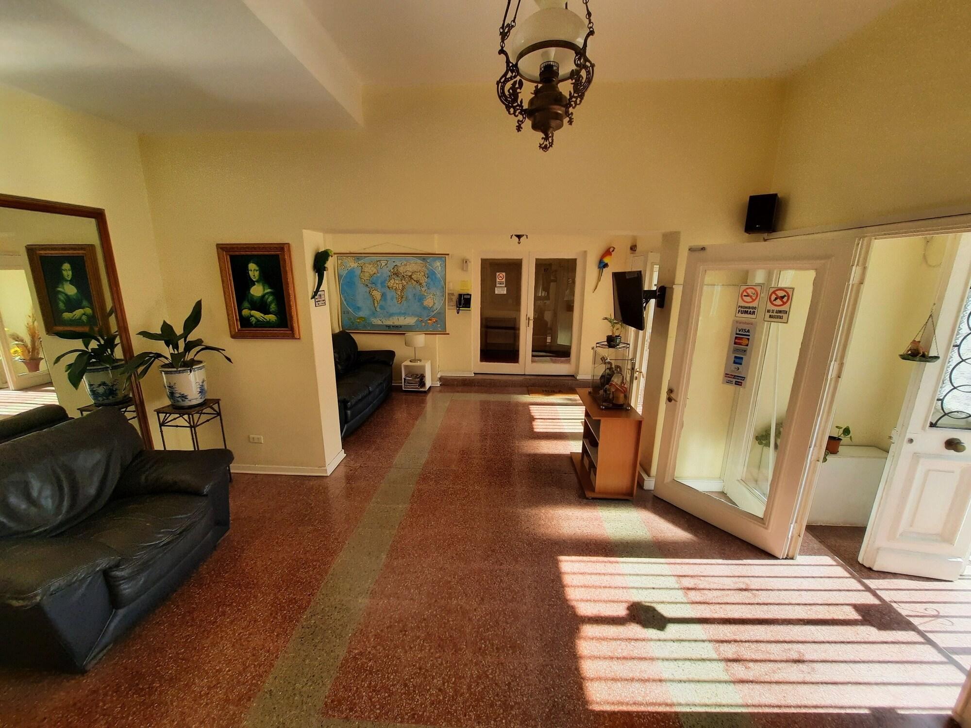 Vista Lobby Residencial Metro Republica Santiago