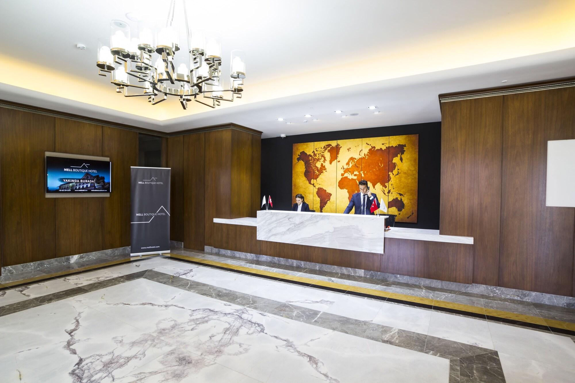 Vista Lobby Mell Hotel