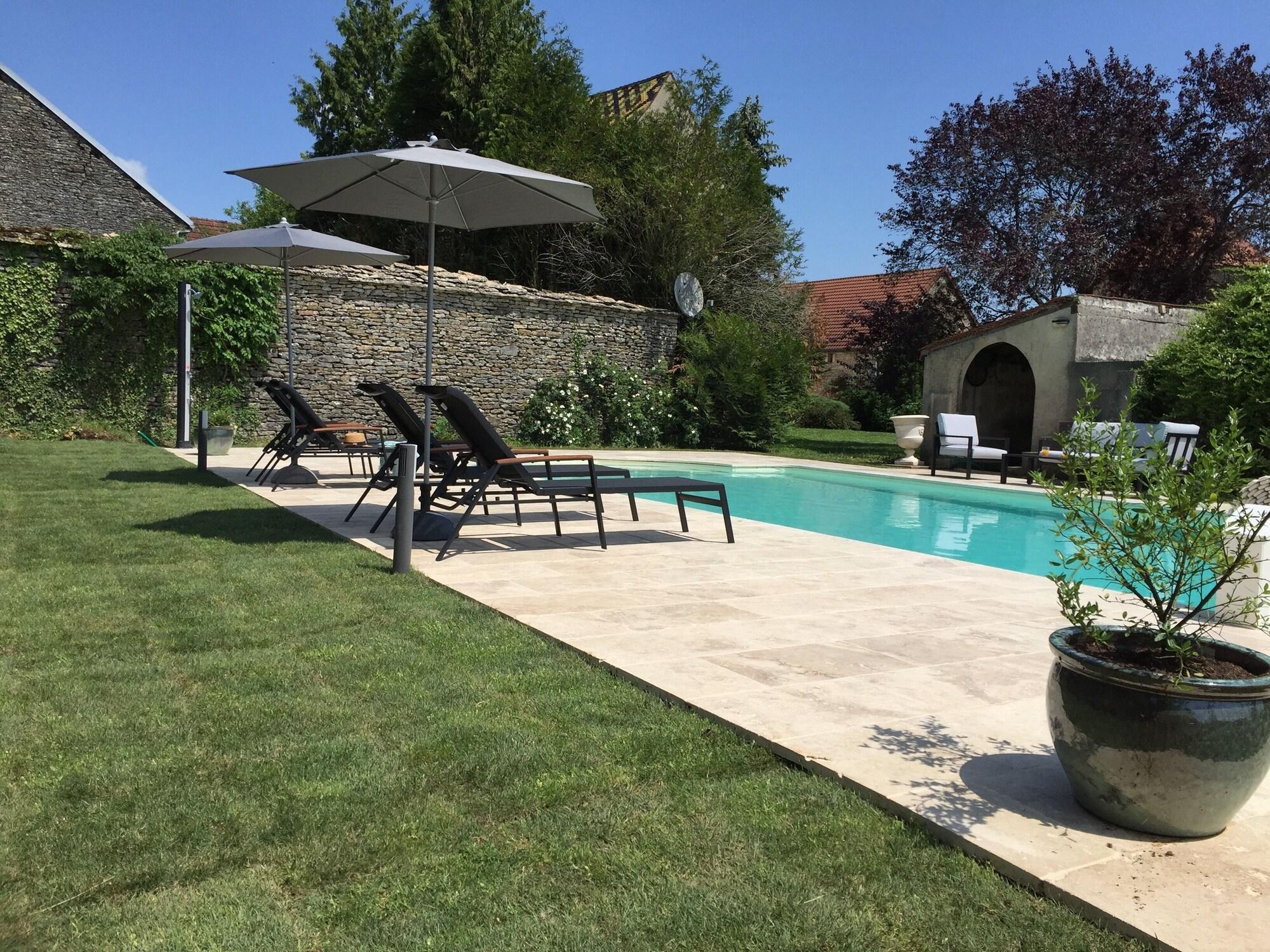 Vista Piscina L' Hôte Antique