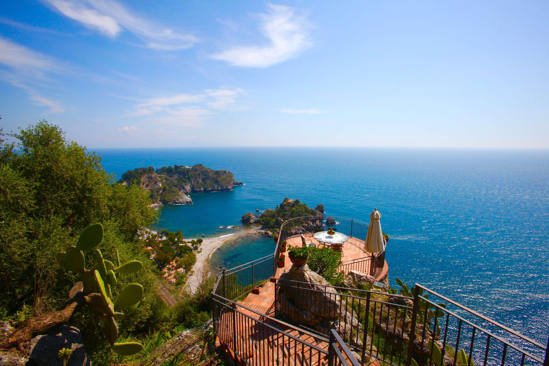 Vista Exterior Grand Hotel San Pietro Taormina