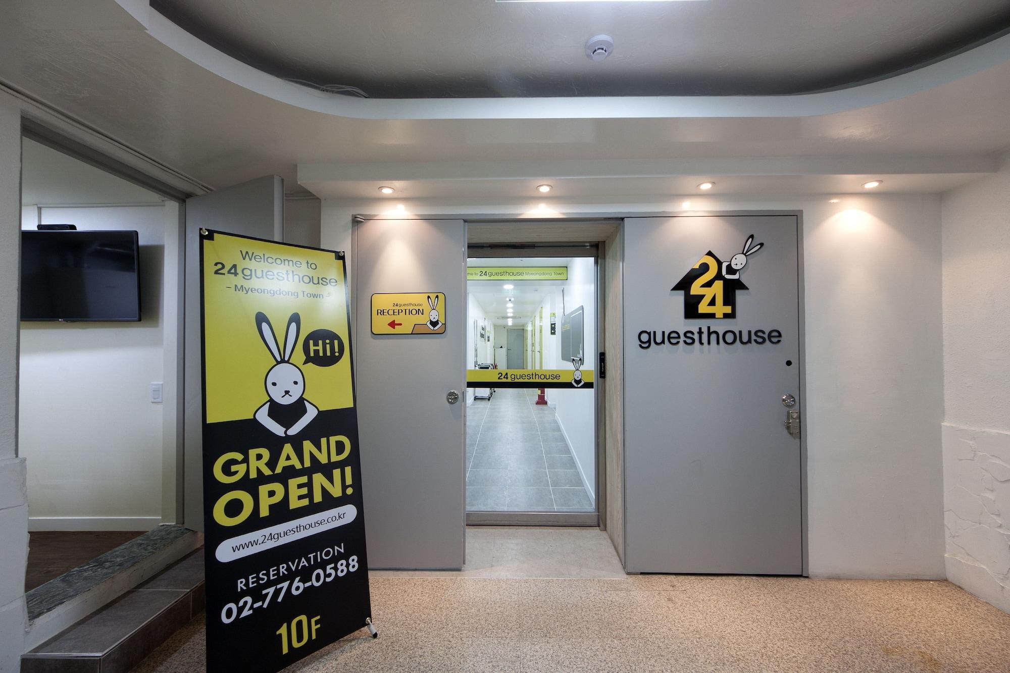 Vista Lobby 24 Guesthouse Myeongdong Town