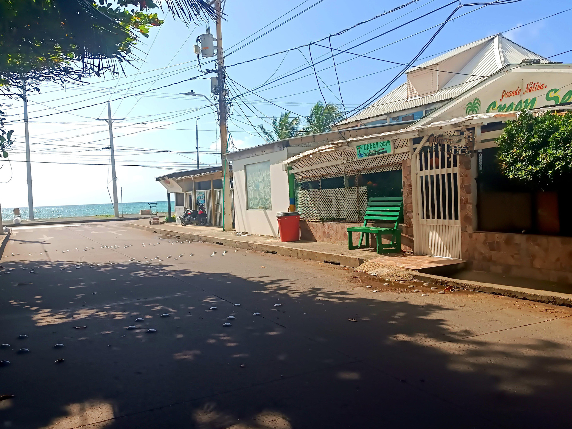 Vista Exterior Posada Green Sea San Luis