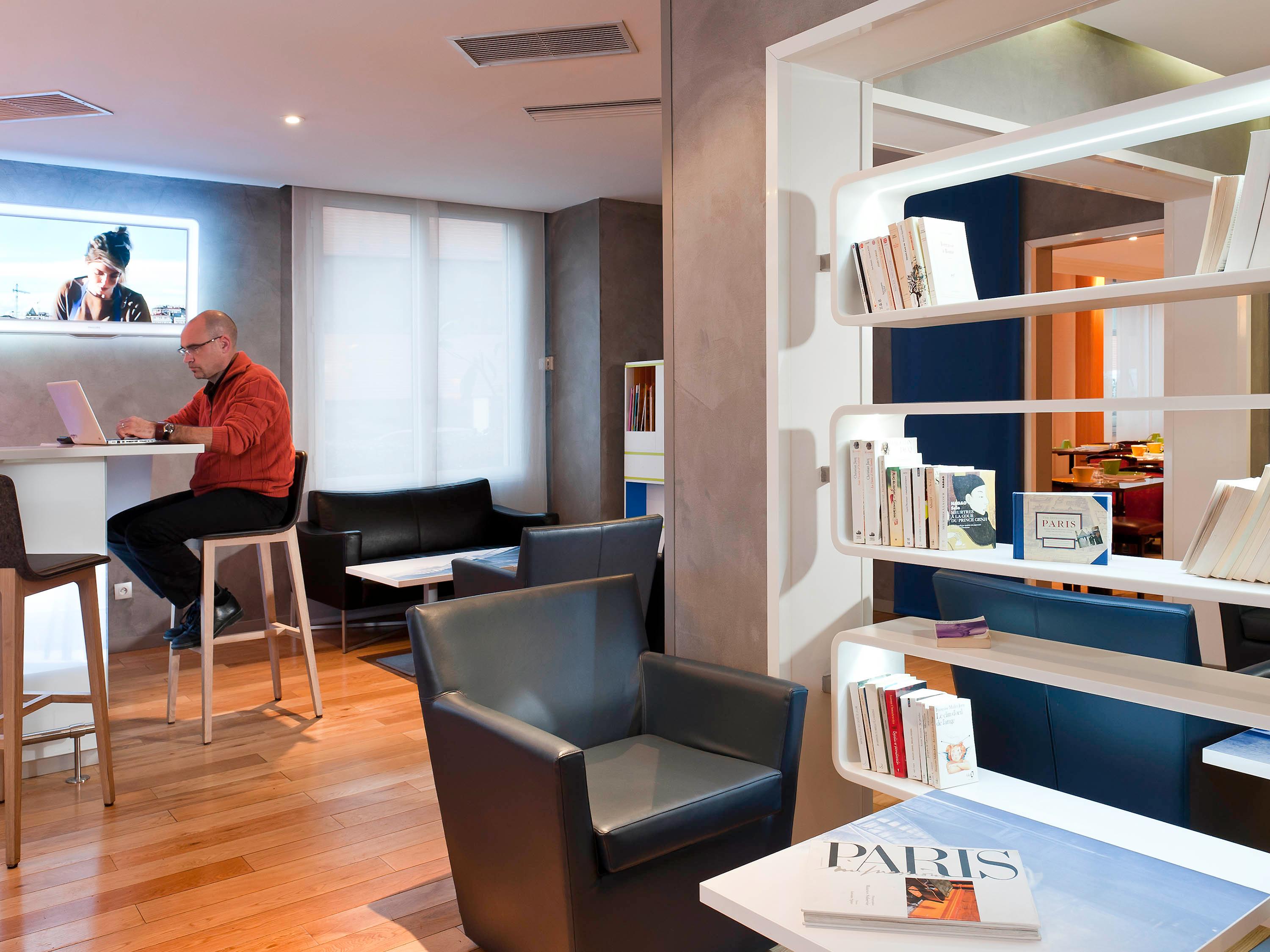Bar/Salón ibis Styles Paris Tolbiac Bibliotheque