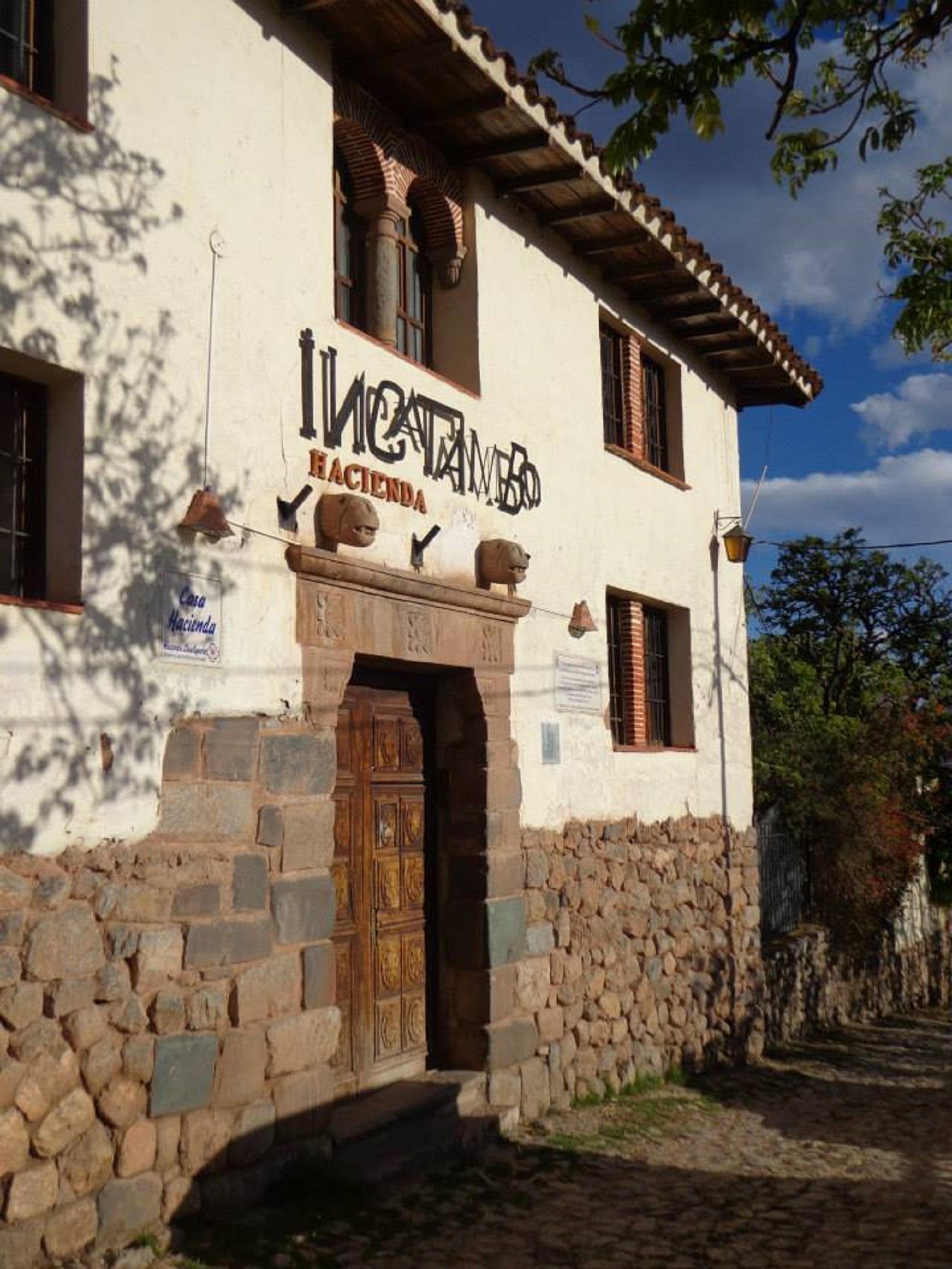Vista Exterior Inka Tambo Hacienda
