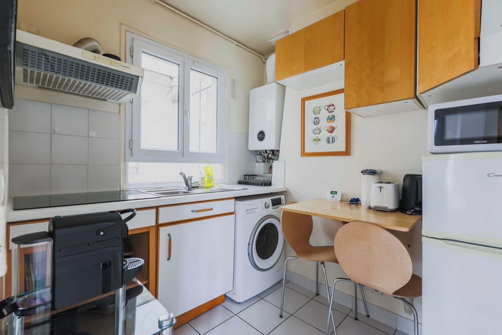 Equipamiento de Habitación Charming Flat - 1br-4p- Tour Eiffel