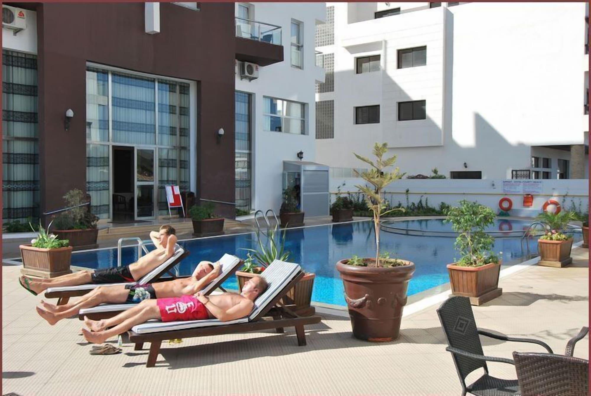 Vista Piscina Appart Hotel Founty Beach