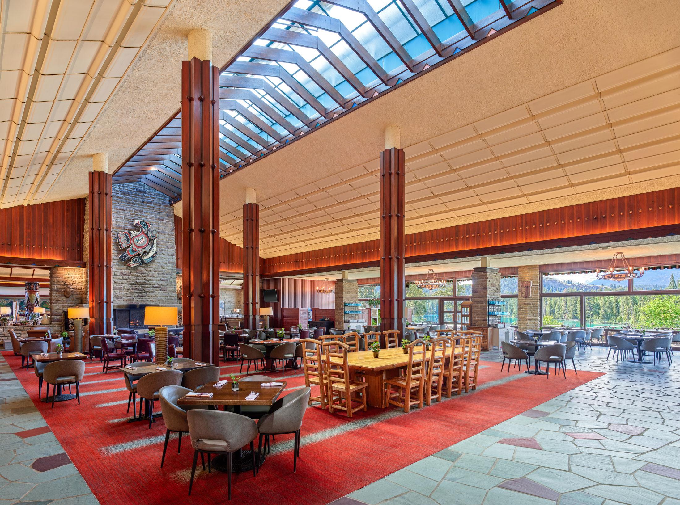 Vista Lobby Fairmont Jasper Park Lodge