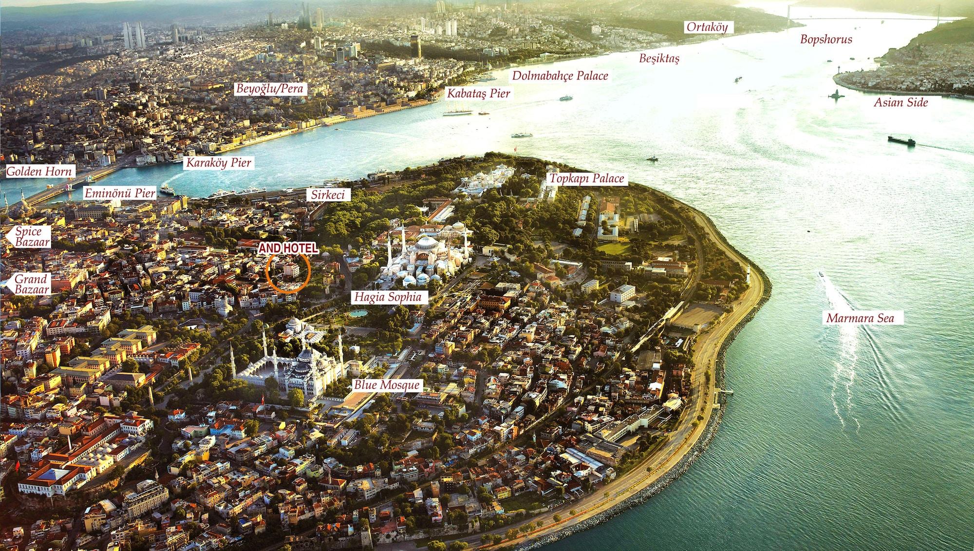 Vista Exterior The And Hotel Istanbul - Special Class