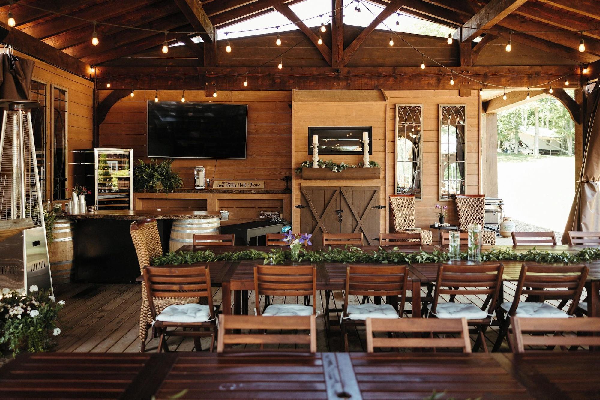 Sala de Reuniones Whispering Springs Wilderness Retreat