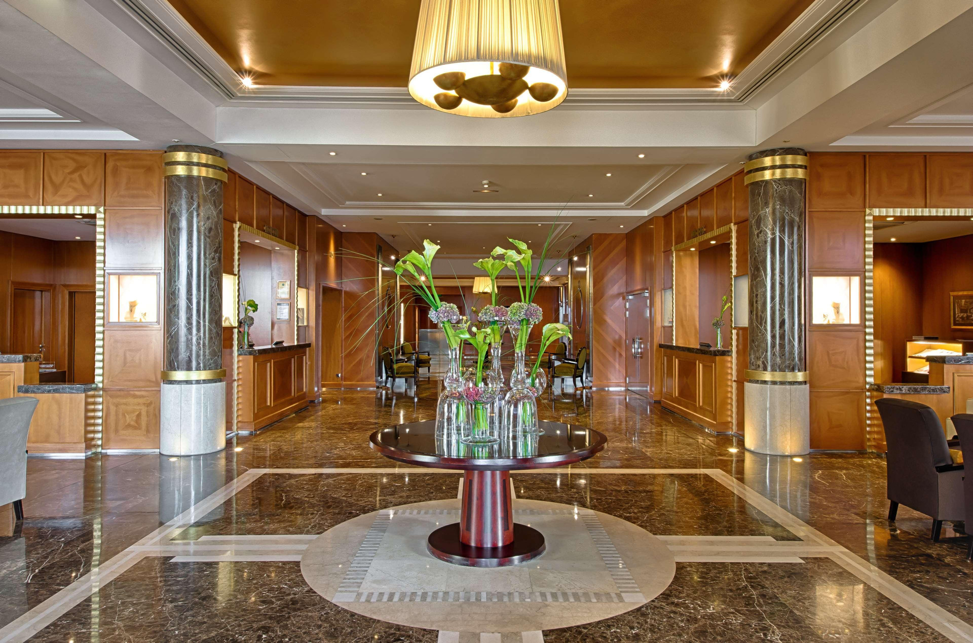 Vista Lobby Hyatt Regency Nice Palais de la Méditerranée